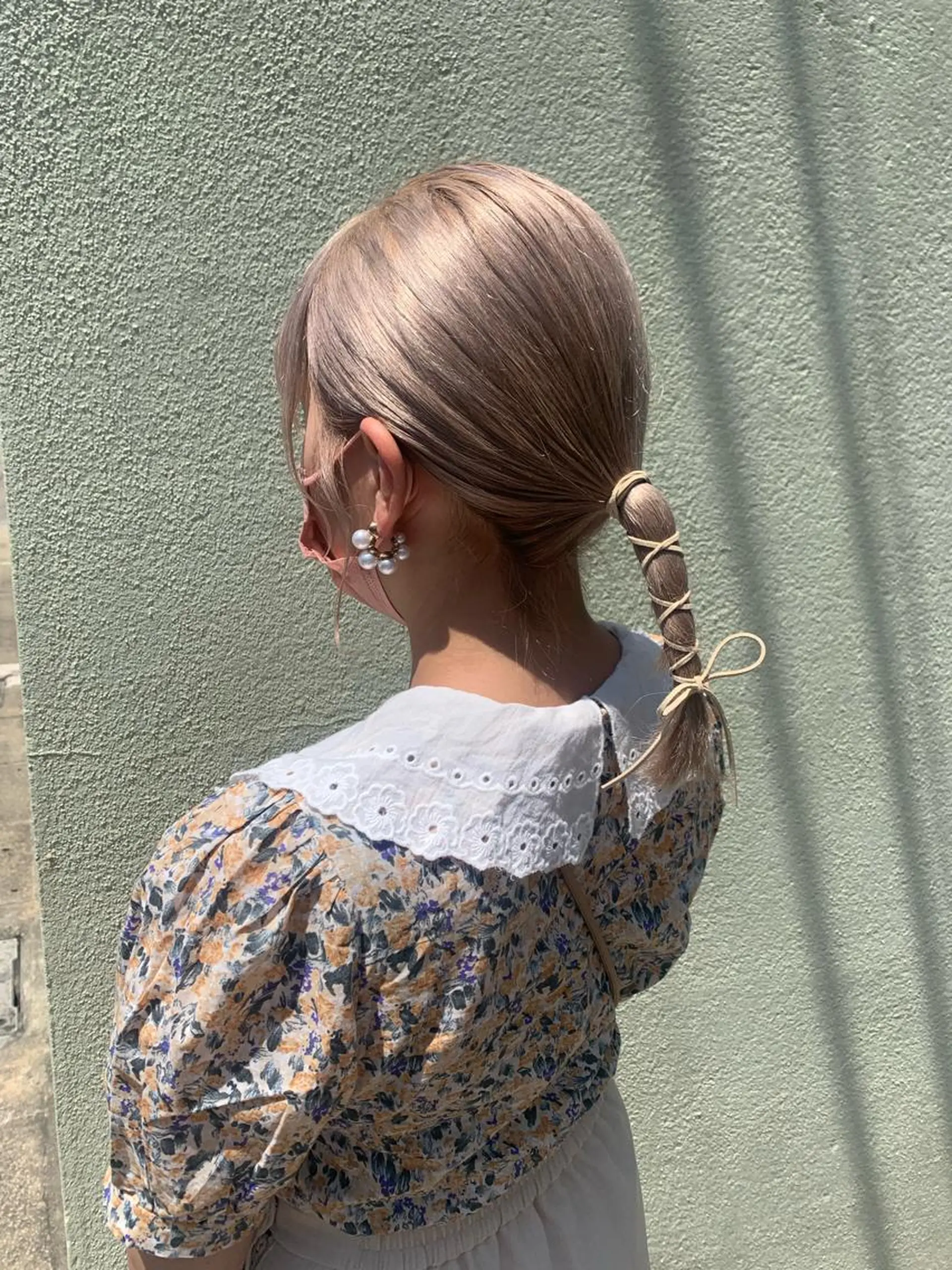 ミディアム ALLYS 渋谷店所属・最高級の艶のある カラーmei🎨のヘアスタイル