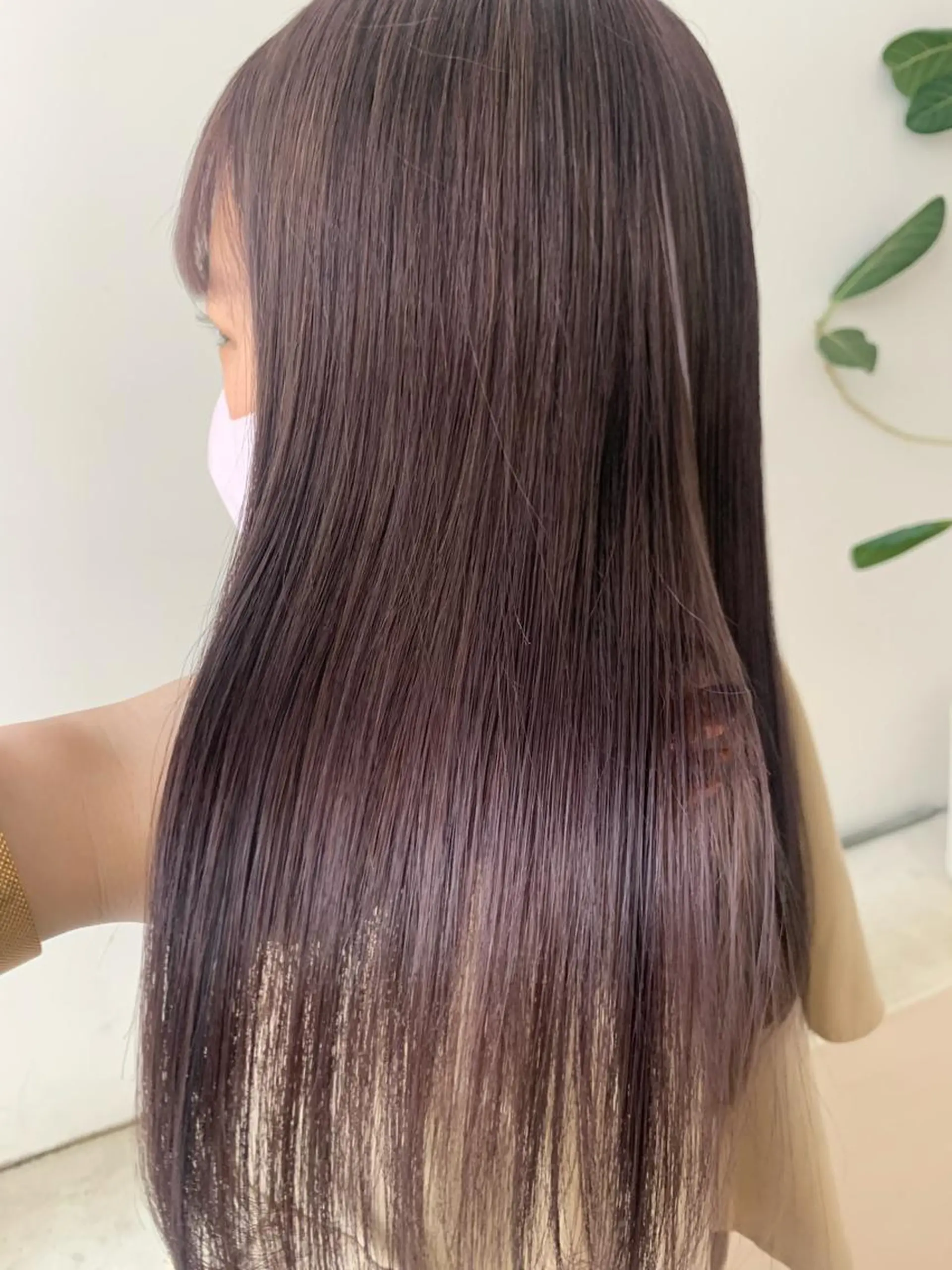 ロング カラー ヘアカラー トリートメント 【淡色color/ nail】maikoのネイルデザイン