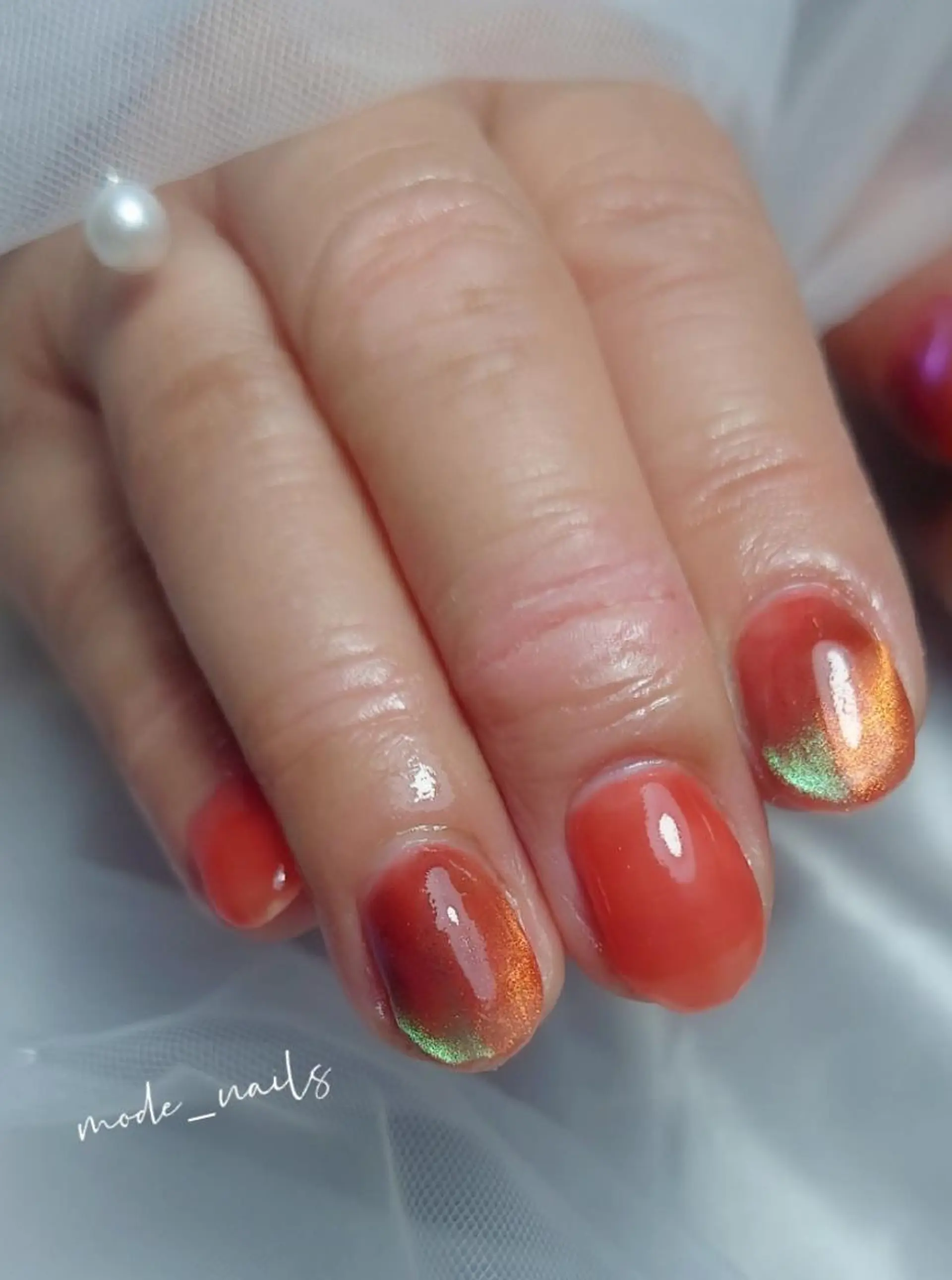 ネイル マグネットネイル 滋賀県草津市ネイル mode_nailsのネイルデザイン
