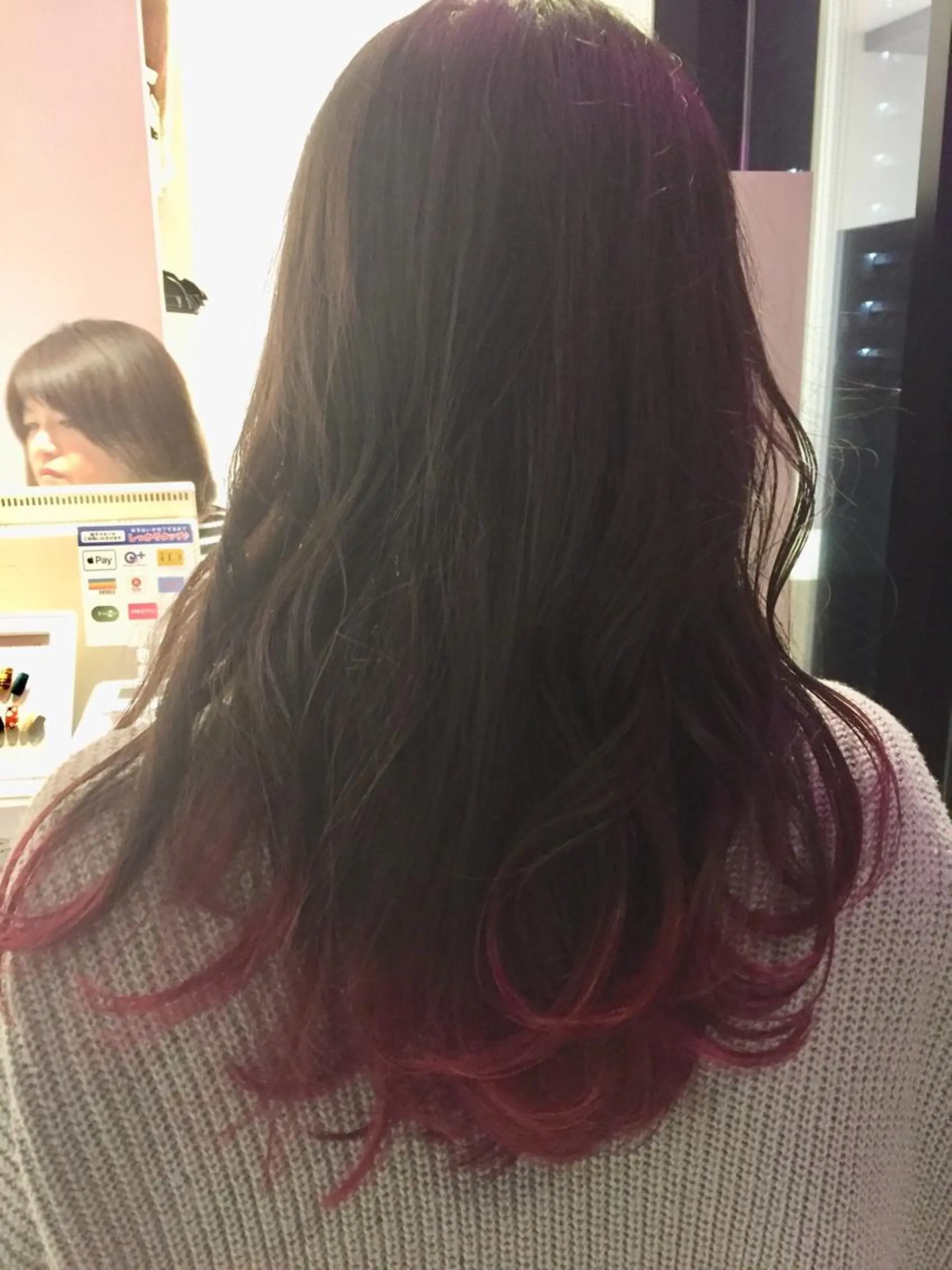 セミロング カット ヘアカラー トリートメント 所渉/韓国レイヤー /ウルフカットのヘアスタイル