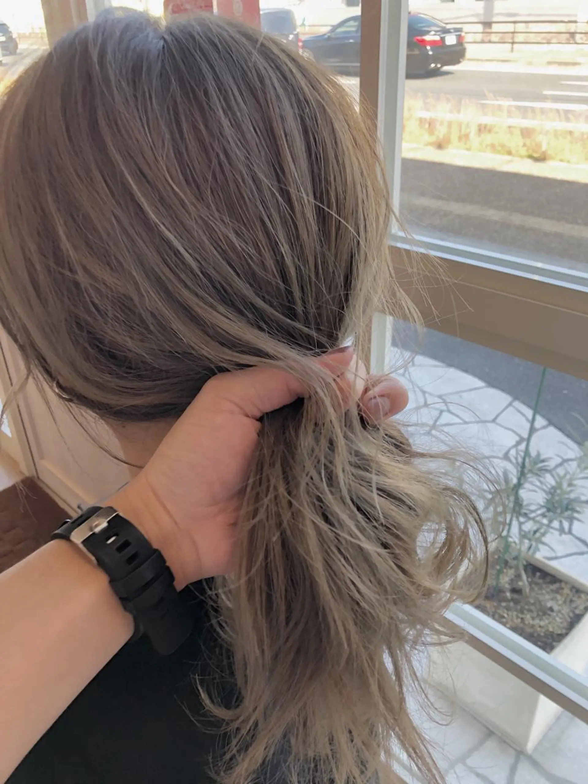 ミディアム 奈良市／尼ヶ辻 谷川和也のヘアスタイル