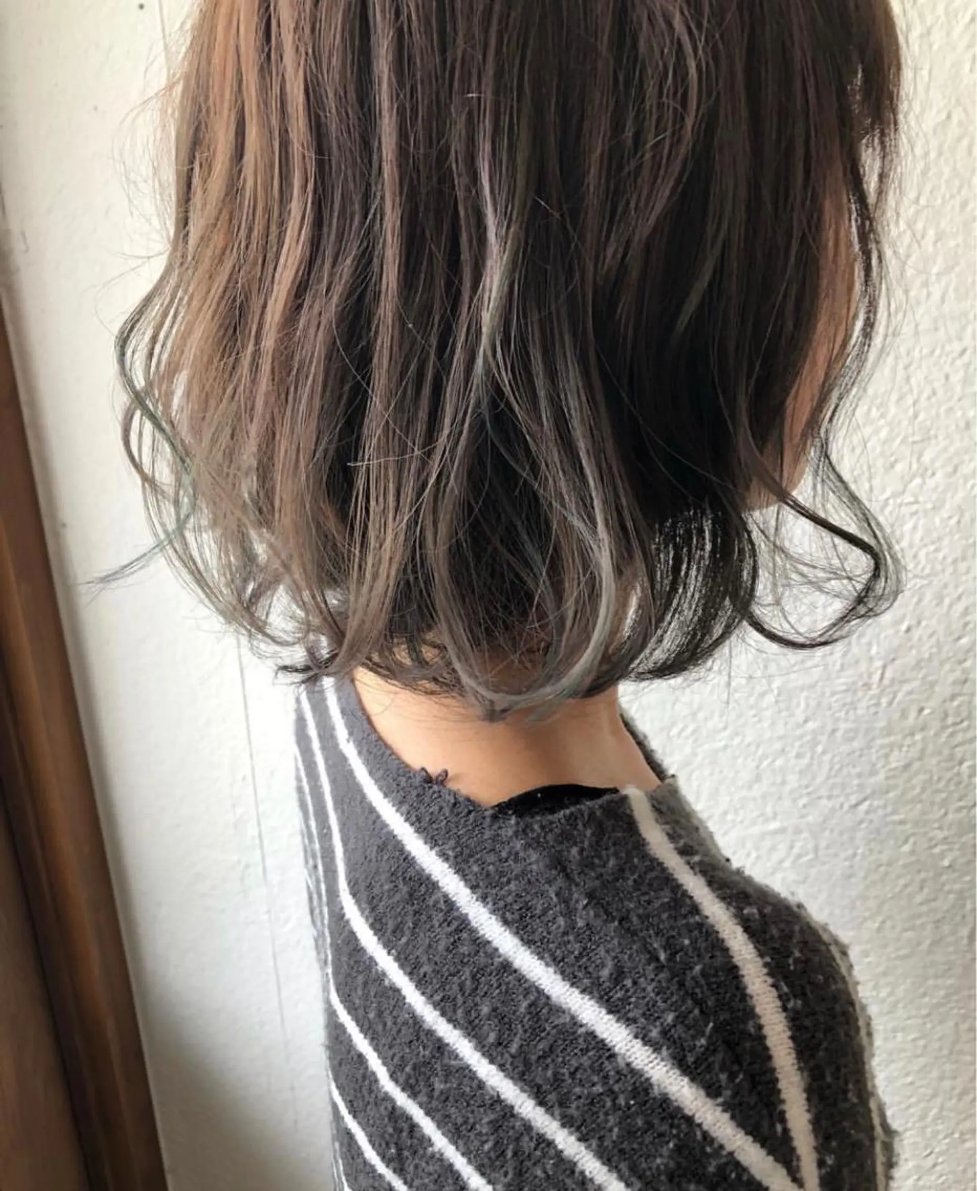 ミディアム カラー ヘアアレンジ glad hairのヘアスタイル
