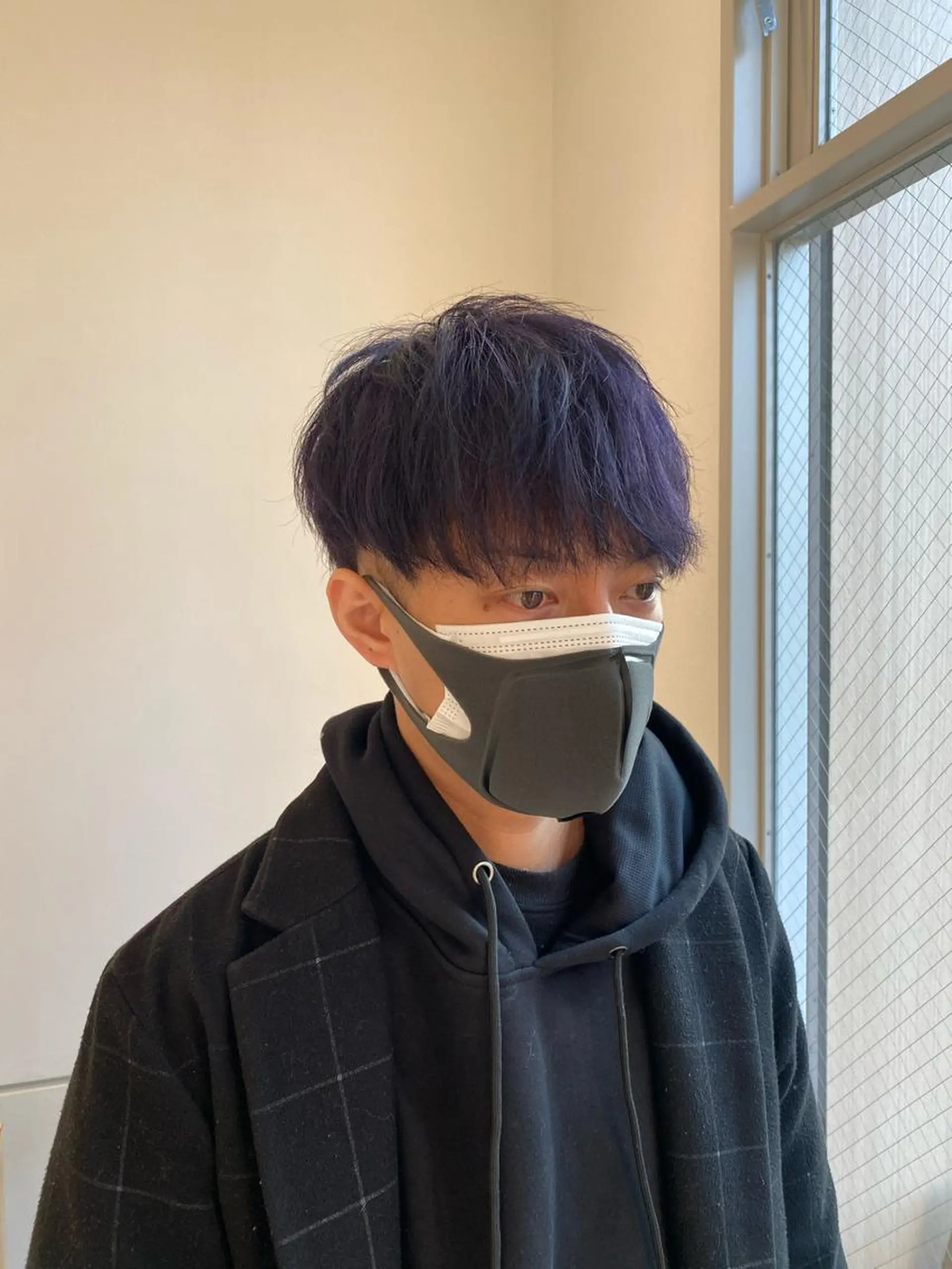 カラー メンズ メンズブリーチ メンズハイトーン アッシュ ブリーチ ハイトーンカラー カット ヘッドスパ Seymour  and    Sons所属・🌷Asuka /レイヤーカット🌷のヘアスタイル