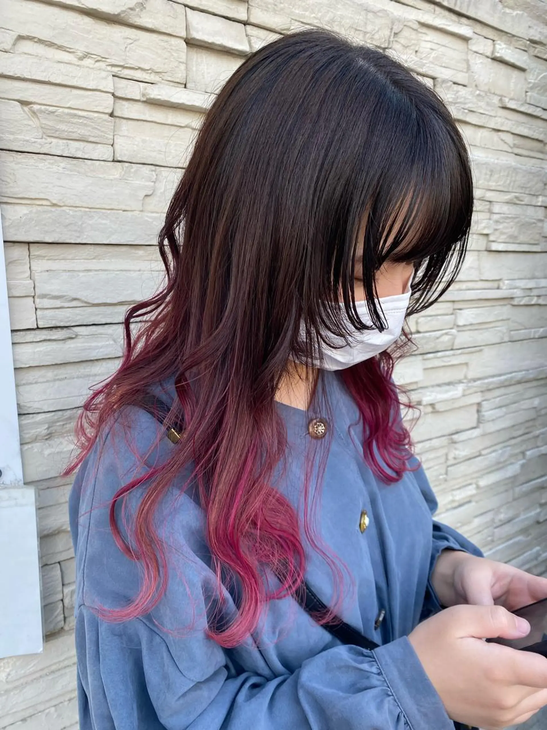 ミディアム カラー 透明感カラーブリーチ 🌼シゲモトアヤ🌼のヘアスタイル