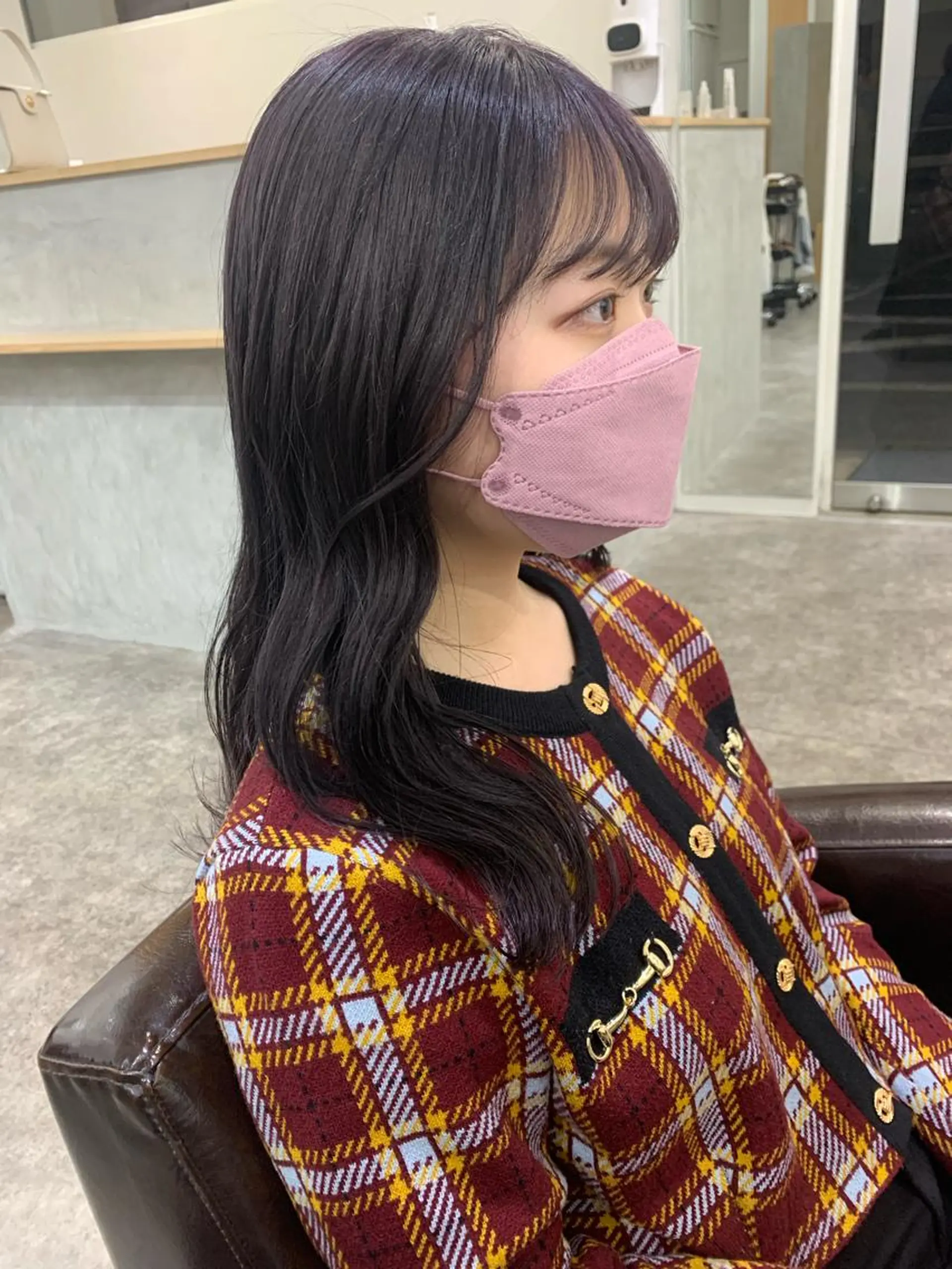 ロング カラー ヘアカラー トリートメント 東のりか/ハイトーン ブリーチカラー/ボブのヘアスタイル