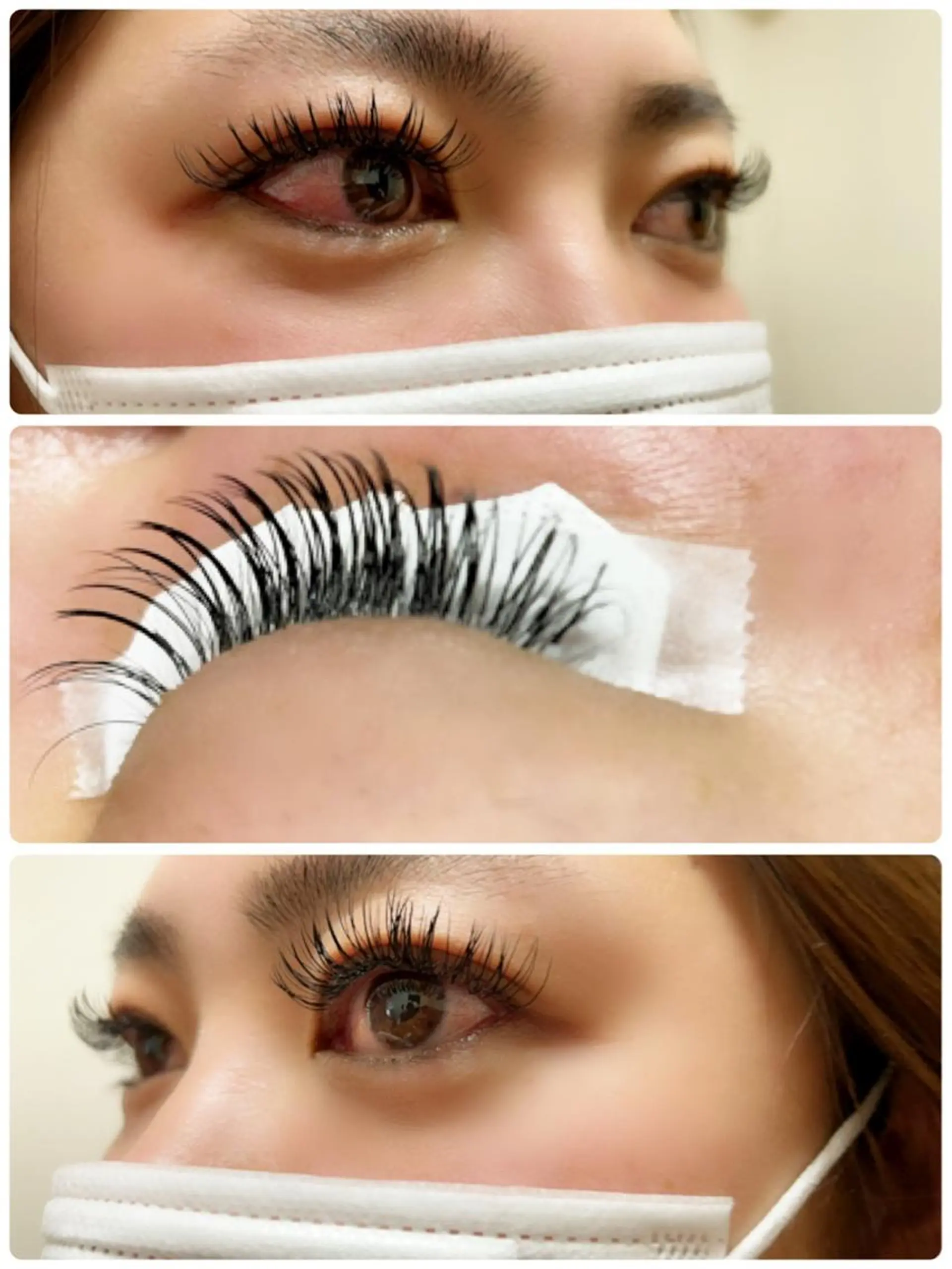 マツエク・マツパ 付け放題 フラットラッシュ セーブル ボリュームラッシュ salonde CHANELのマツエク・マツパデザイン