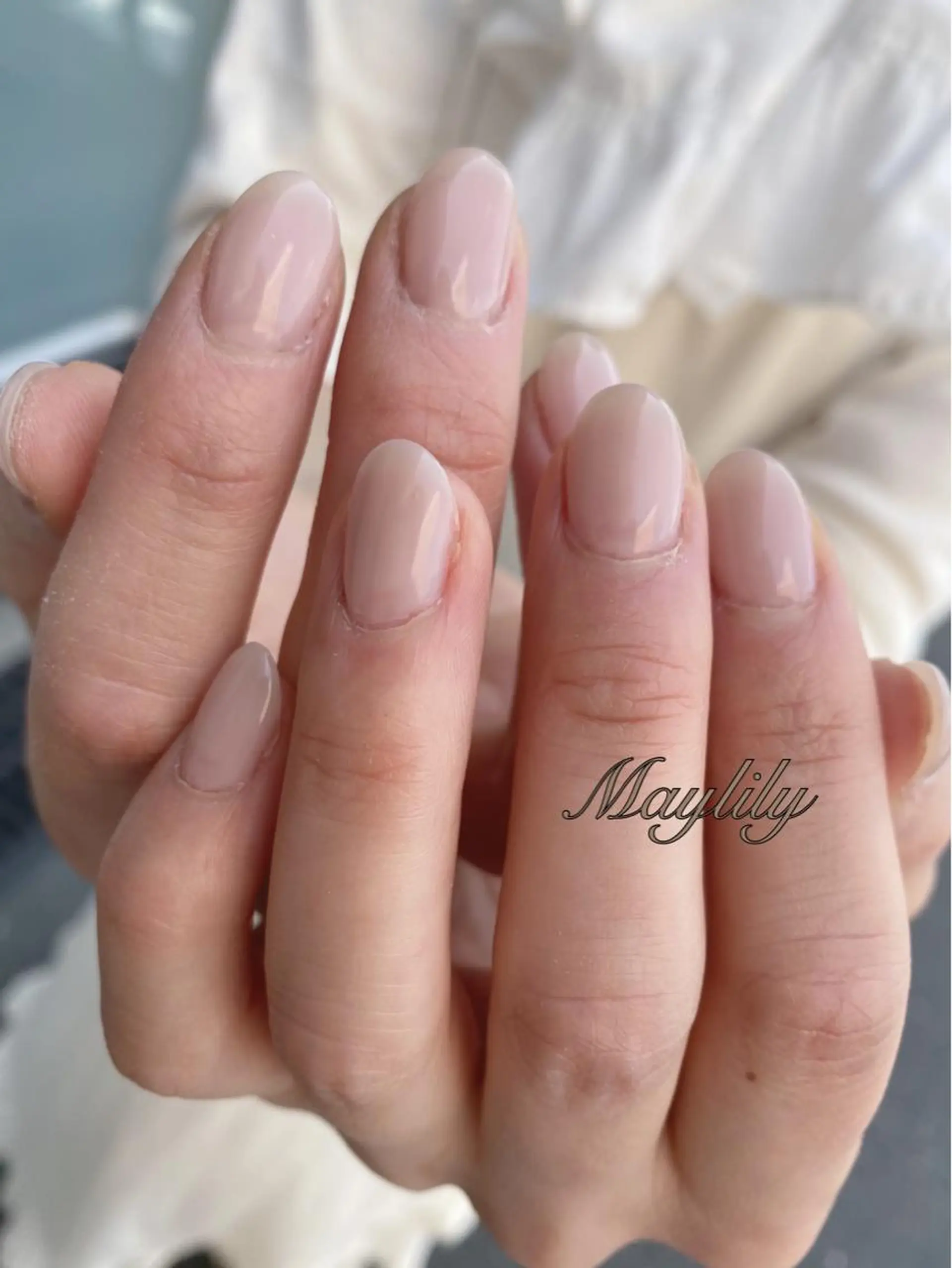 ネイル ワンカラーネイル Nail care salon Maylily所属・Nail salon Maylilyのネイルデザイン