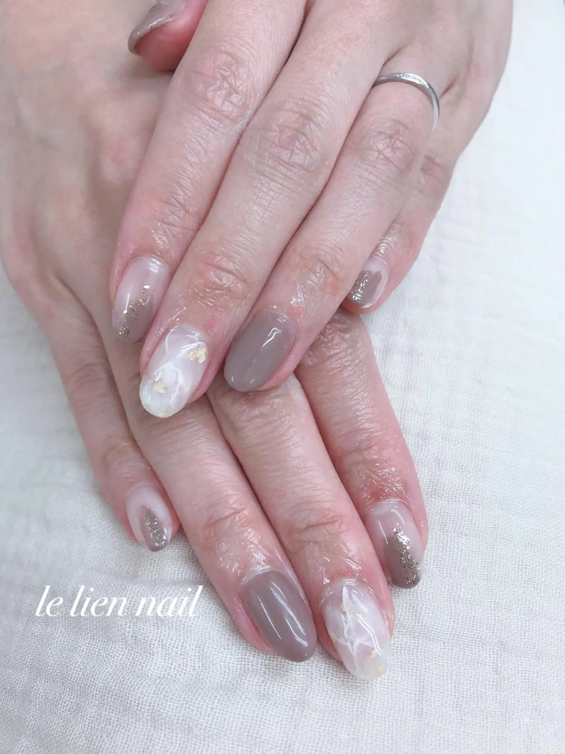 ミディアム le lien nailのネイルデザイン