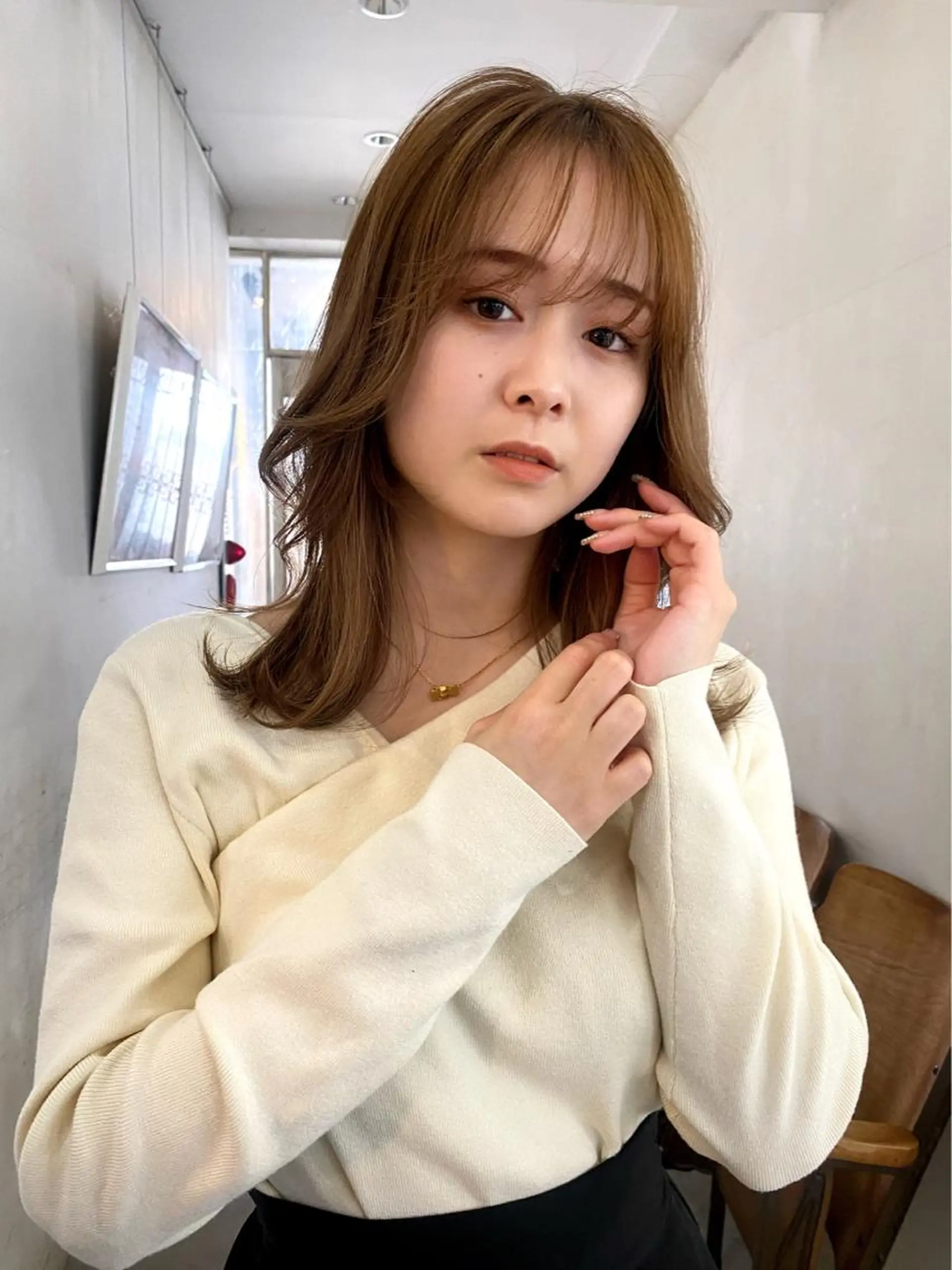 ミディアム カラー MINX【青山店】所属・asuka/似合わせ /レイヤー/暖色のヘアスタイル