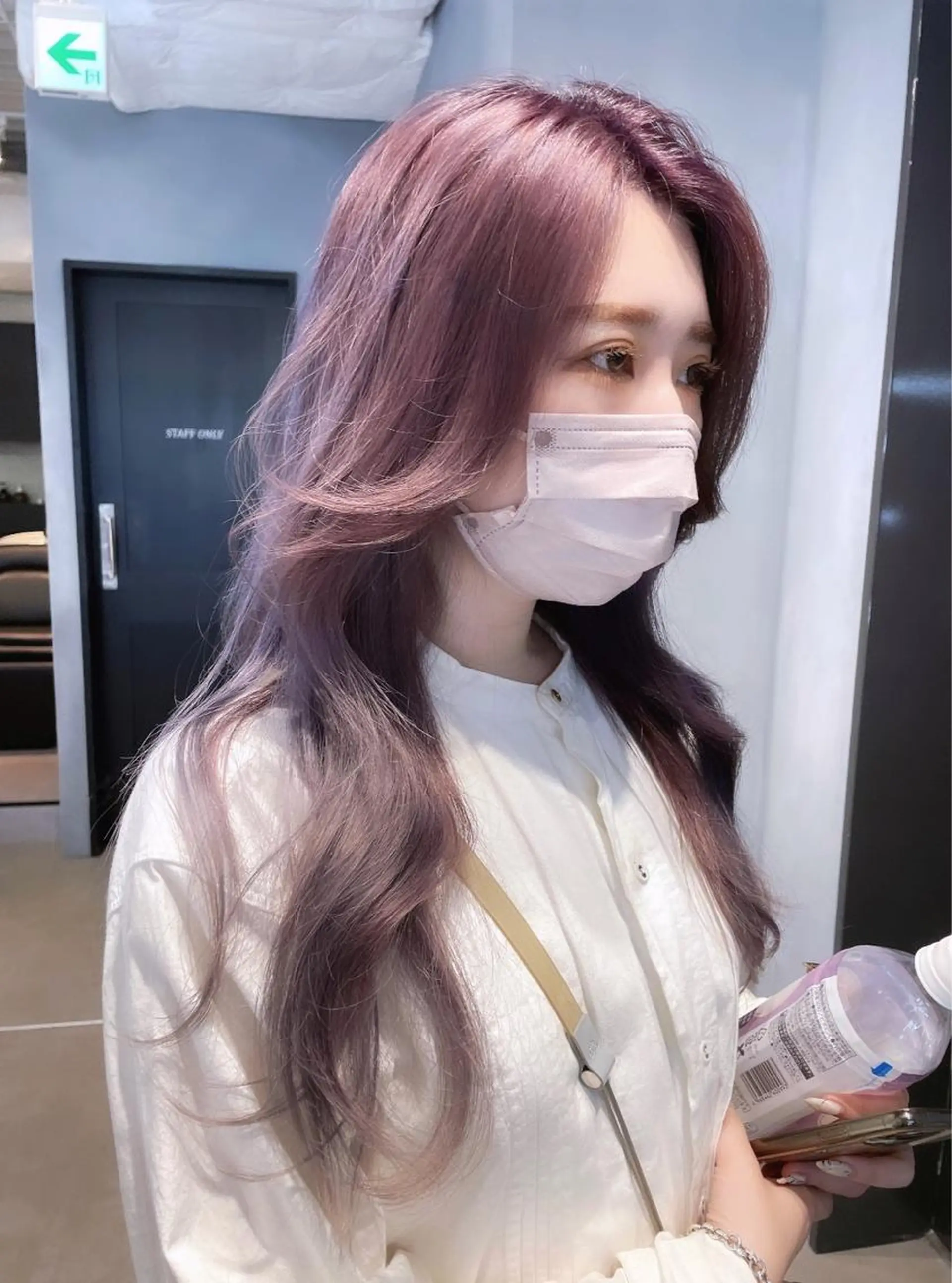 セミロング カラー INTRO.by Fi-Ne所属・韓国ヘア 店長NEGIのヘアスタイル