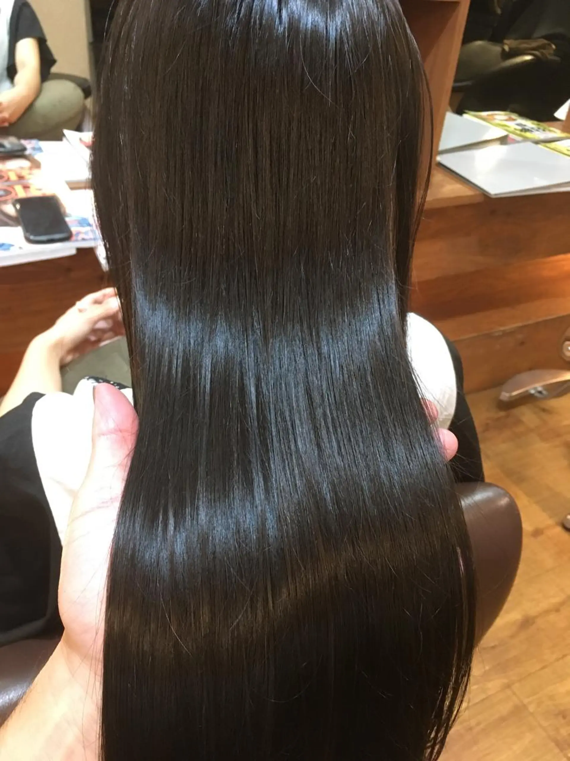 ロング 菅村 勇亮のヘアスタイル