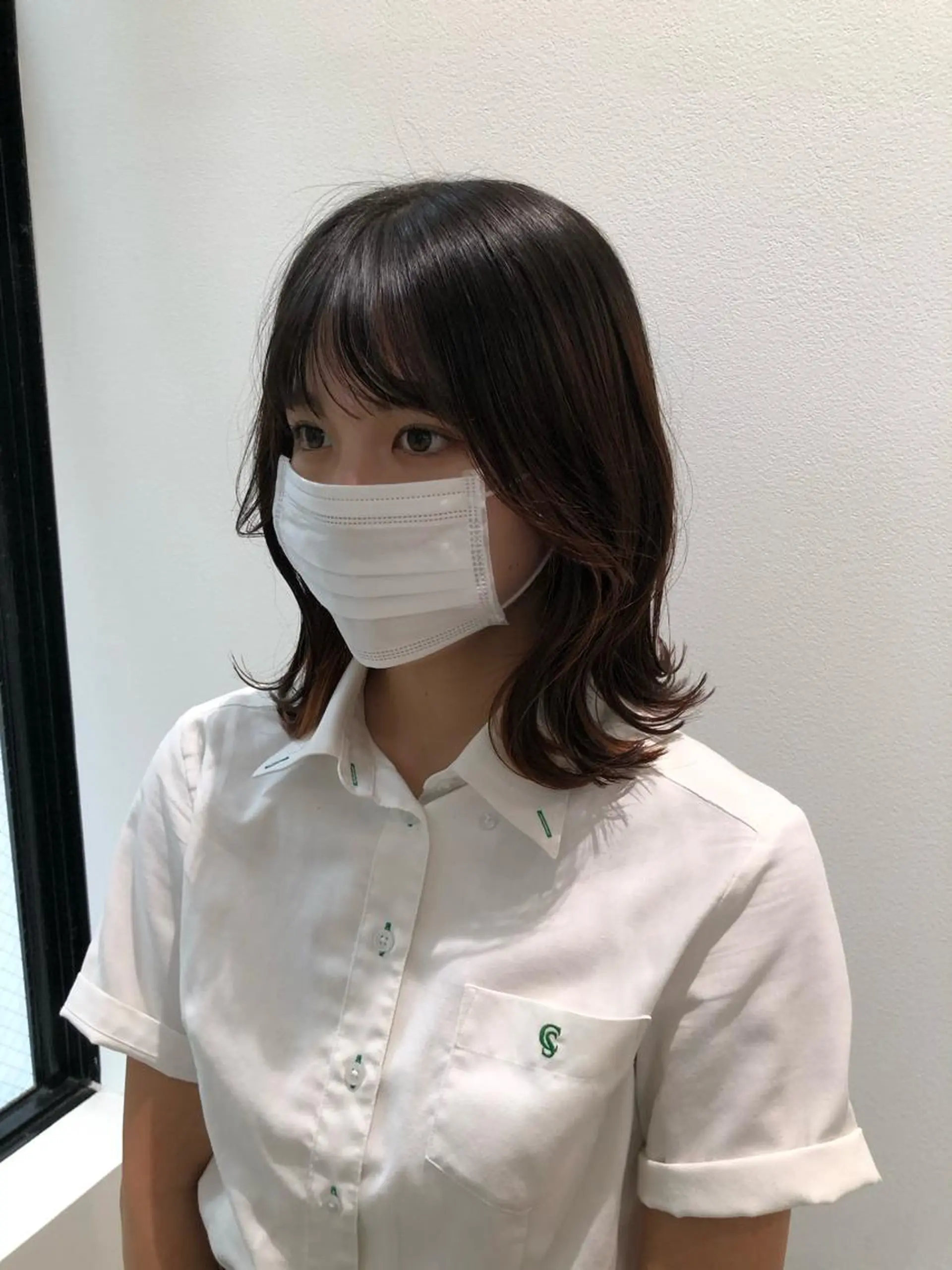 セミロング Zina(豊洲)所属・suzuka （スズ）のヘアスタイル