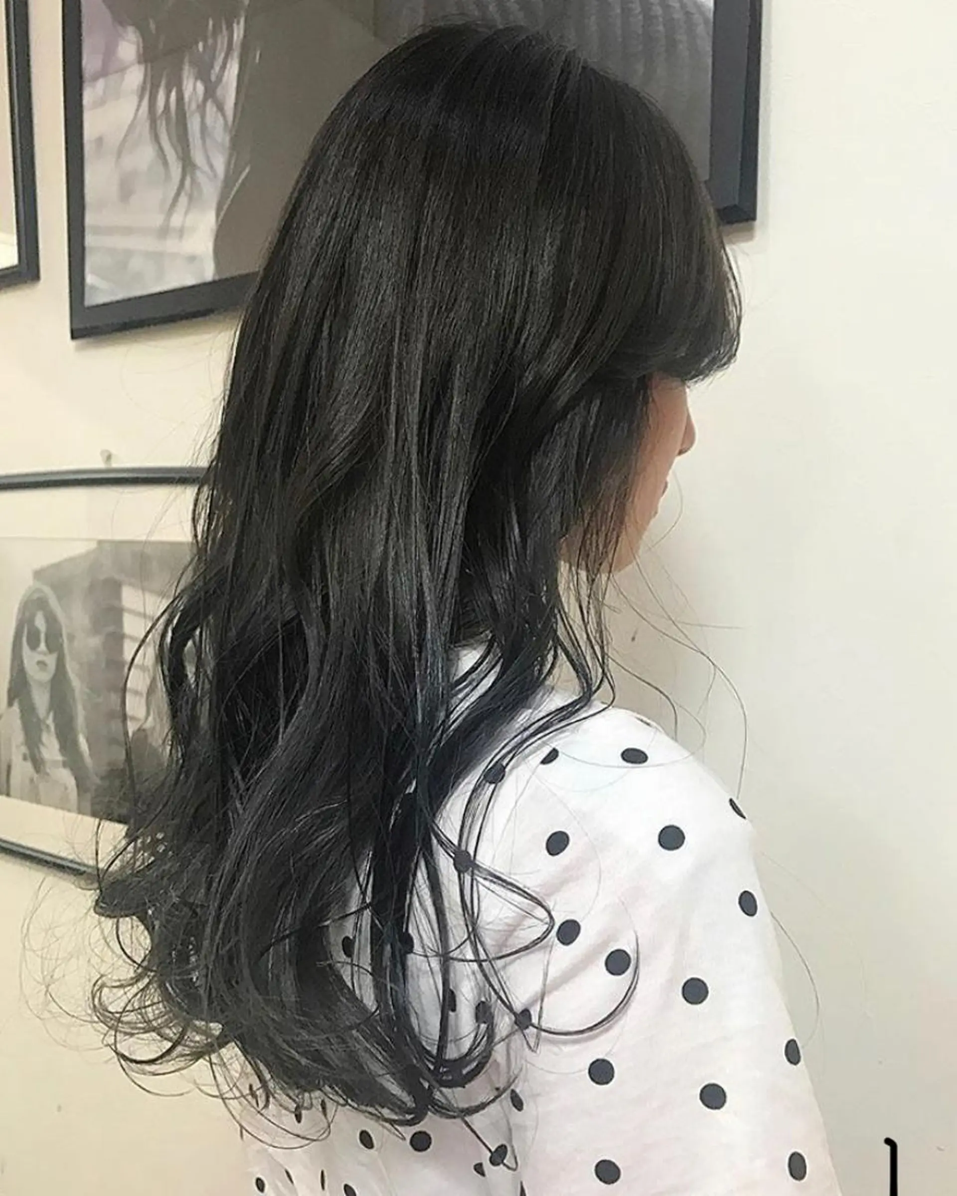 カラー グラデーションカラー シルバー 髪質改善ストレート/ ブリーチ／渋谷　福田のヘアスタイル