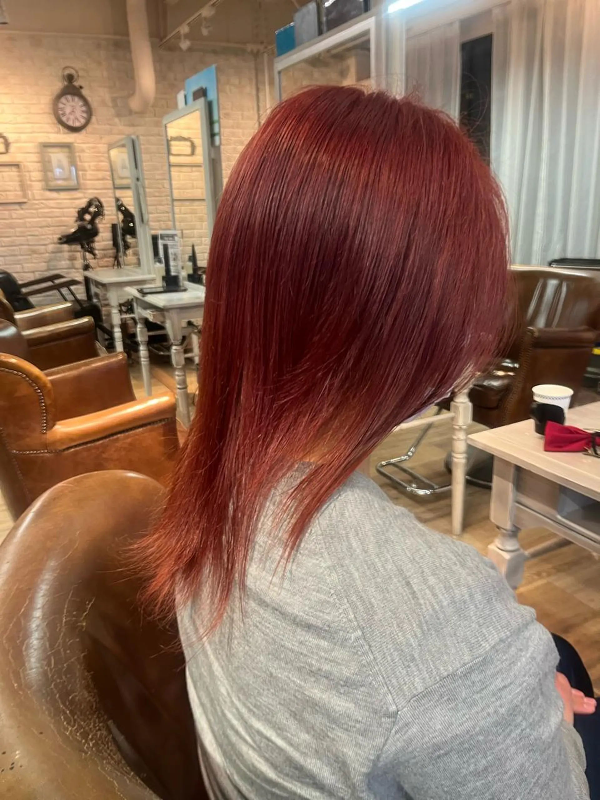 セミロング カラー ハイーンカラー/外国 人風カラー/ミノリのヘアスタイル