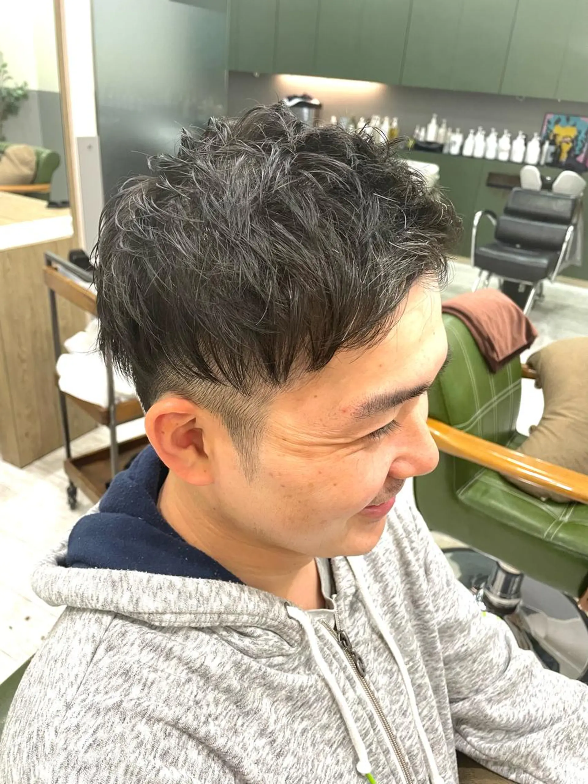 メンズ カット メンズカット🫧縮毛 矯正　chinamiのヘアスタイル