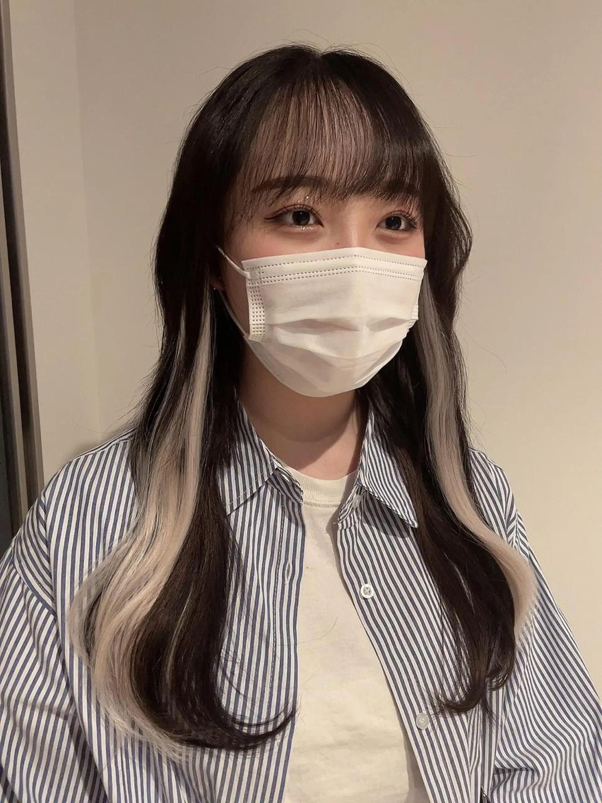 ロング カラー ヘアアレンジ 寺西 恵🪡🤍のヘアスタイル