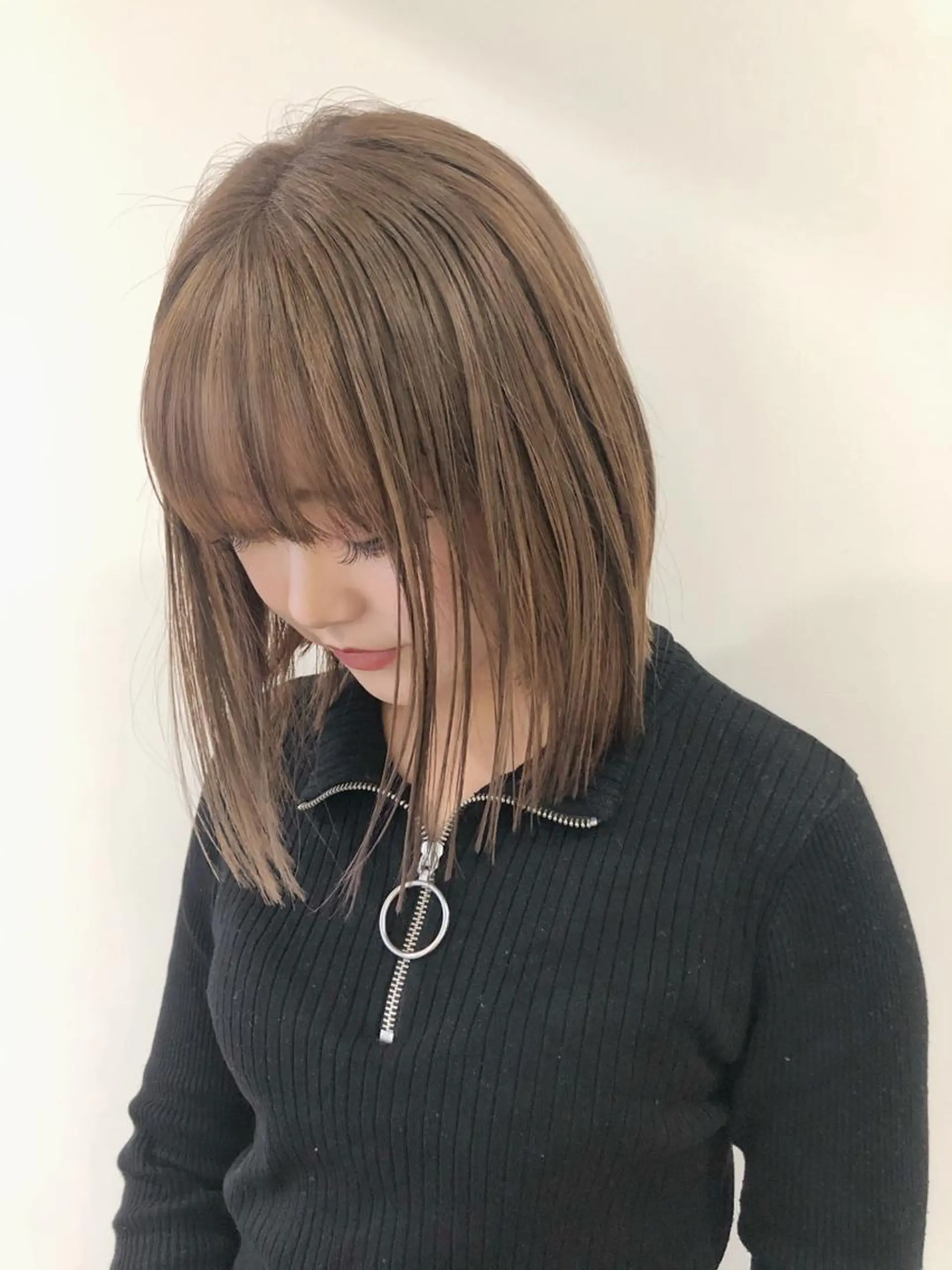 セミロング ボブ/レイヤー 🌟梅田盛一🌟のヘアスタイル