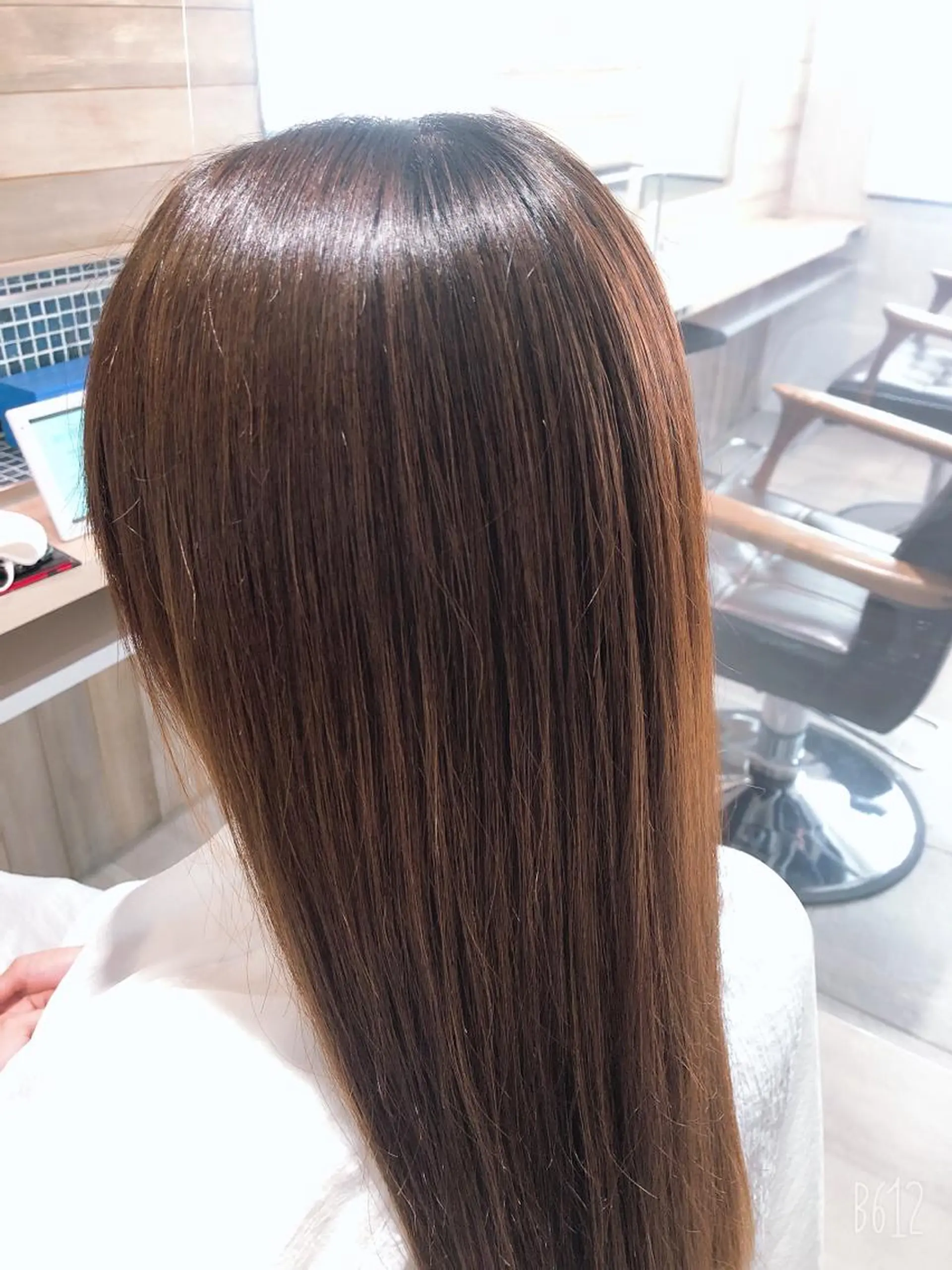 ロング トリートメント 酸熱トリートメント EARTH志木/佐藤 氷河のヘアスタイル