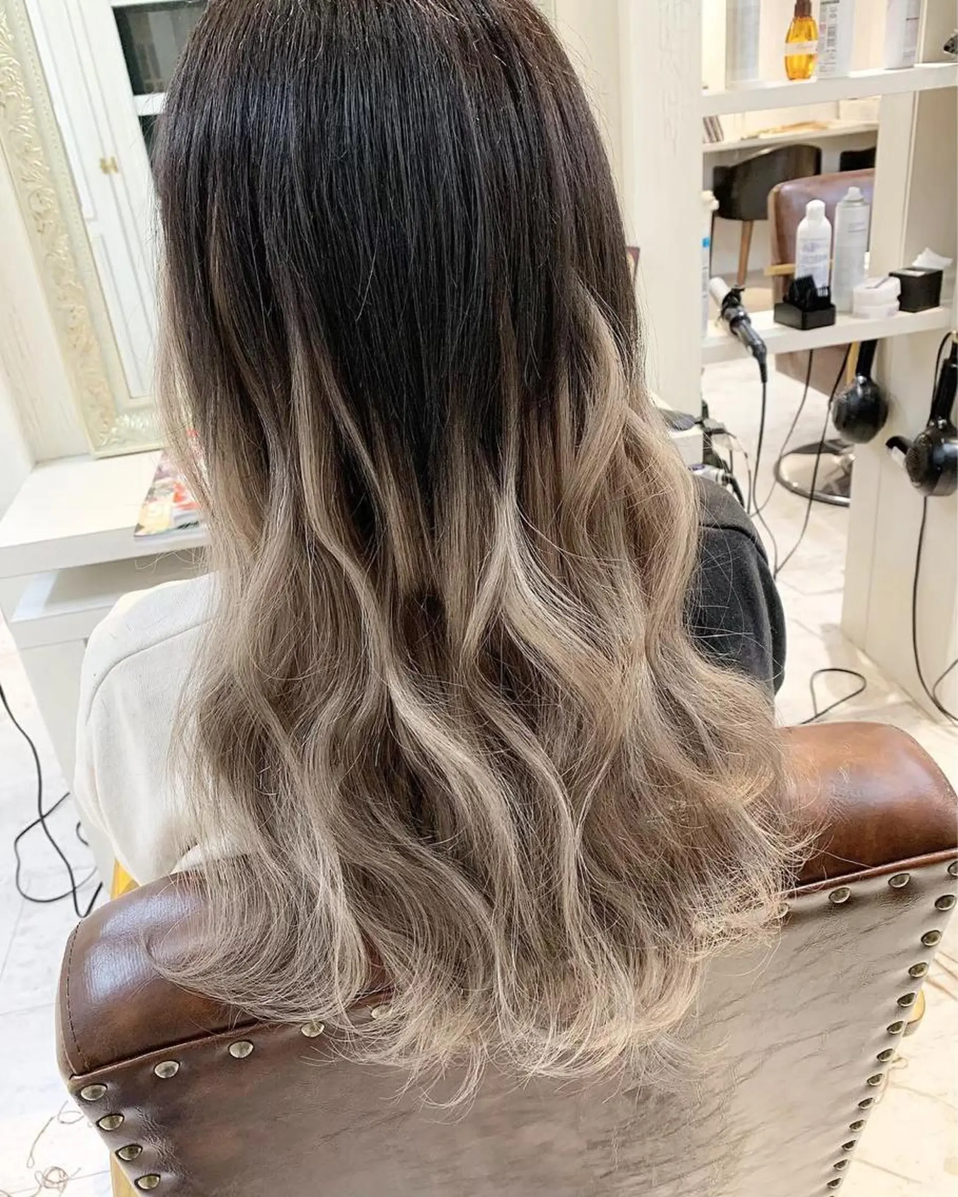 ロング プルエクステ エクステ プルエクステ 🖤MIYUのヘアスタイル