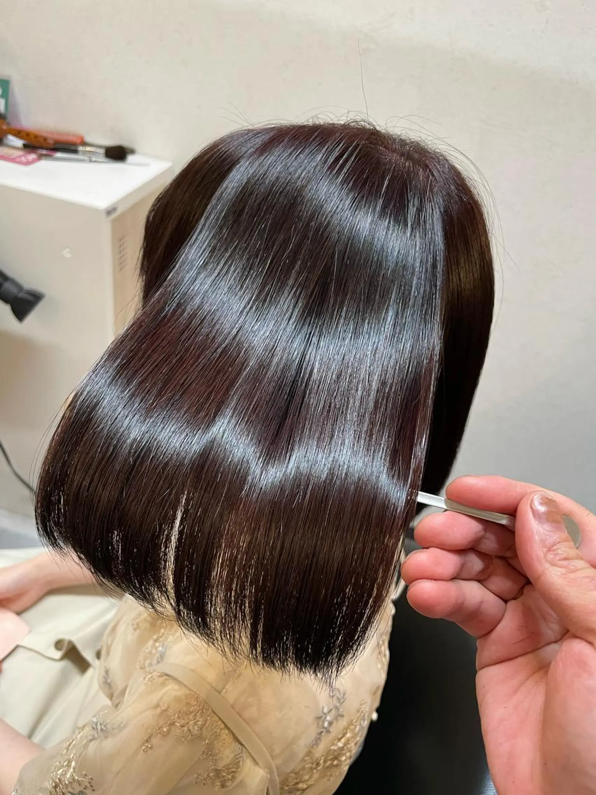 ショート カット ヘアカラー 縮毛矯正 トリートメント 髪質改善カラー特化 井上秀樹のヘアスタイル