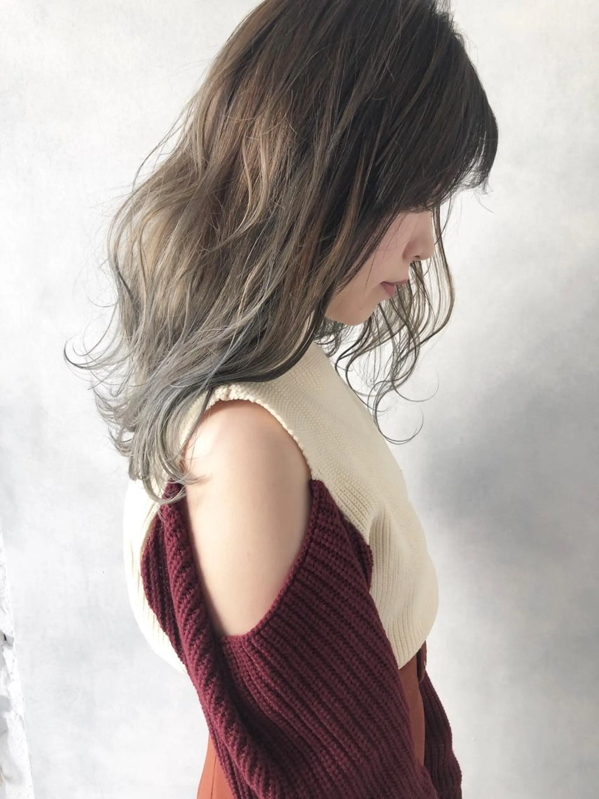 ミディアム ヘアカラー トリートメント 小澤大輔 YOLO hairのヘアスタイル