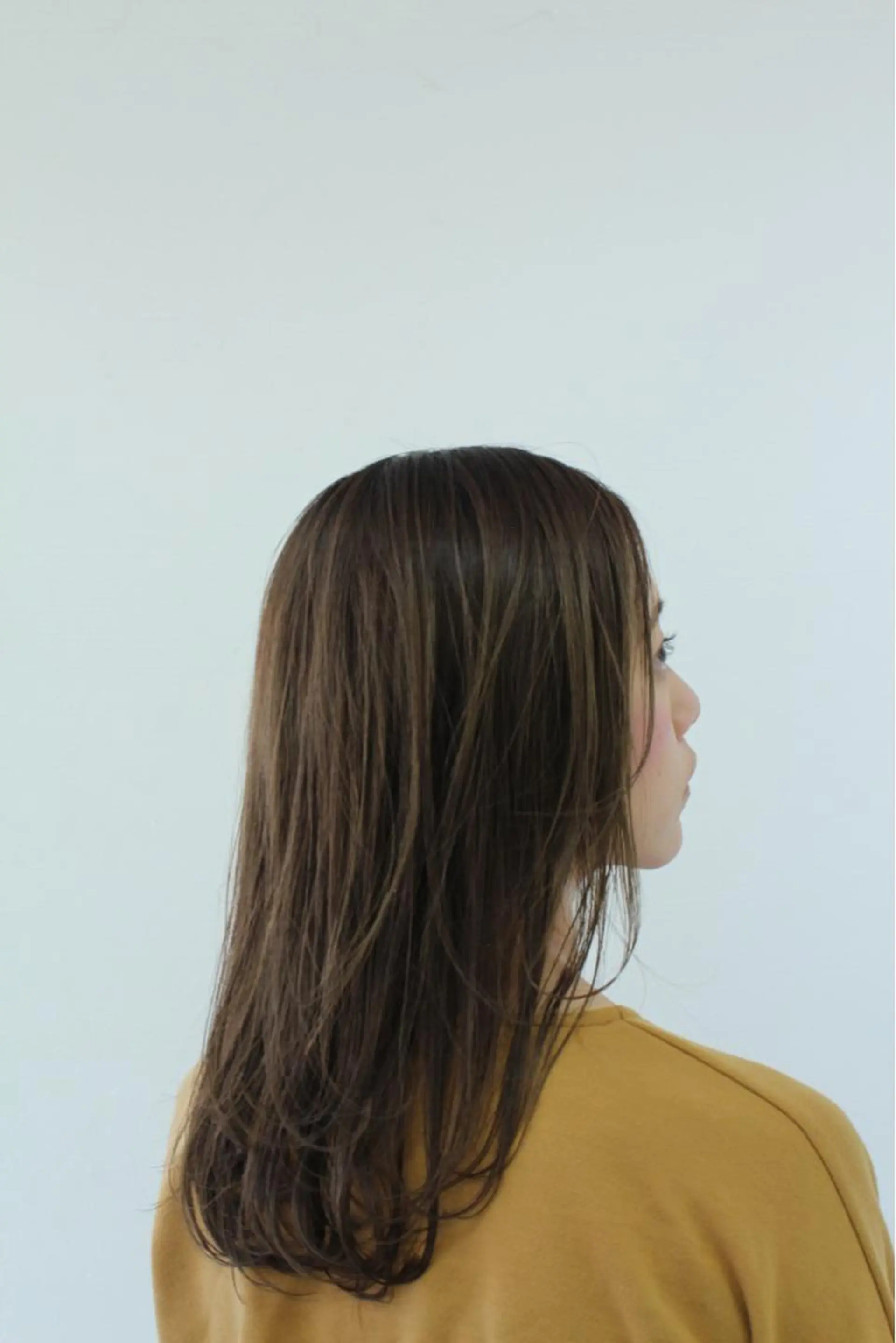 セミロング カット 縮毛矯正 [仙台髪質改善]小原 弘之のヘアスタイル