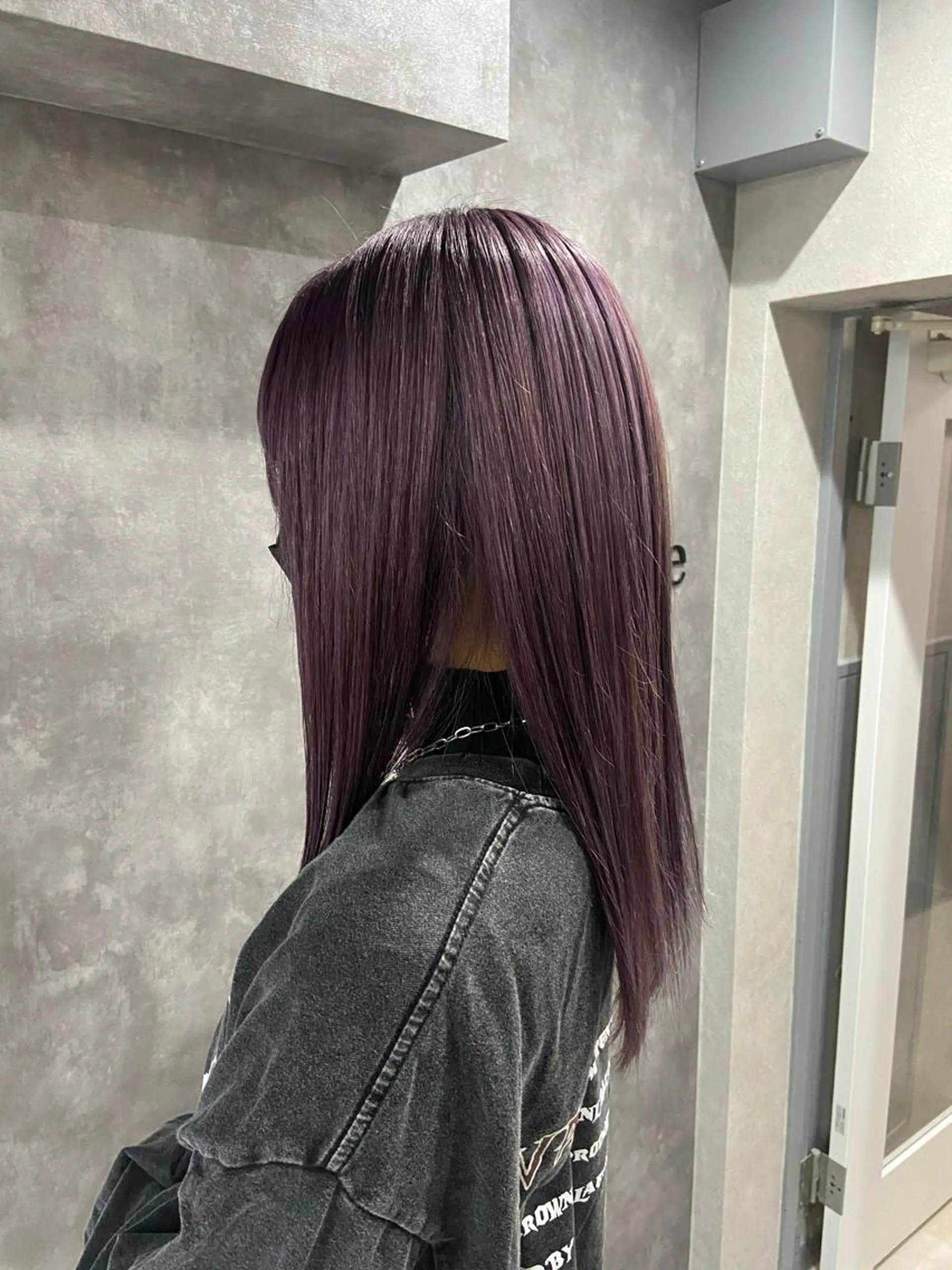 セミロング カラー 🦉静かに過ごしたい 方、個室席🦉タナカのヘアスタイル