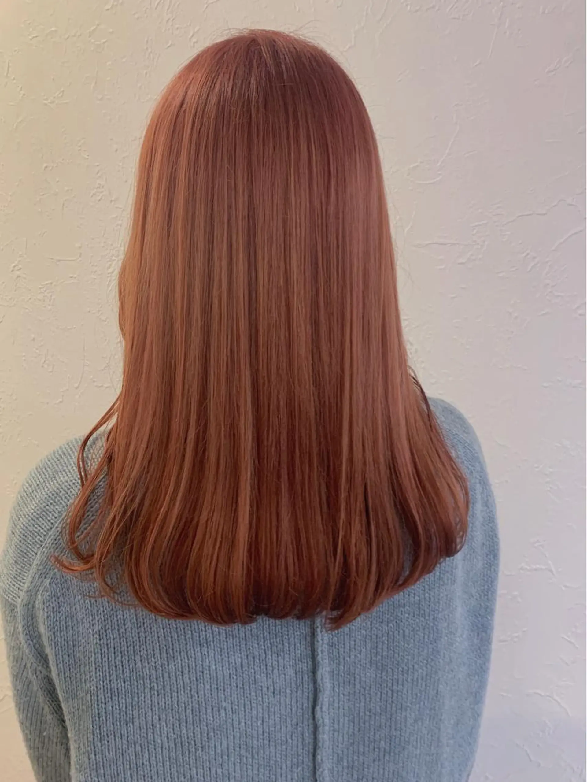 セミロング カラー ベージュカラー ピンクカラー ピンクベージュ ヘアカラー m ā l o.🌷 サカモトマイコのヘアスタイル