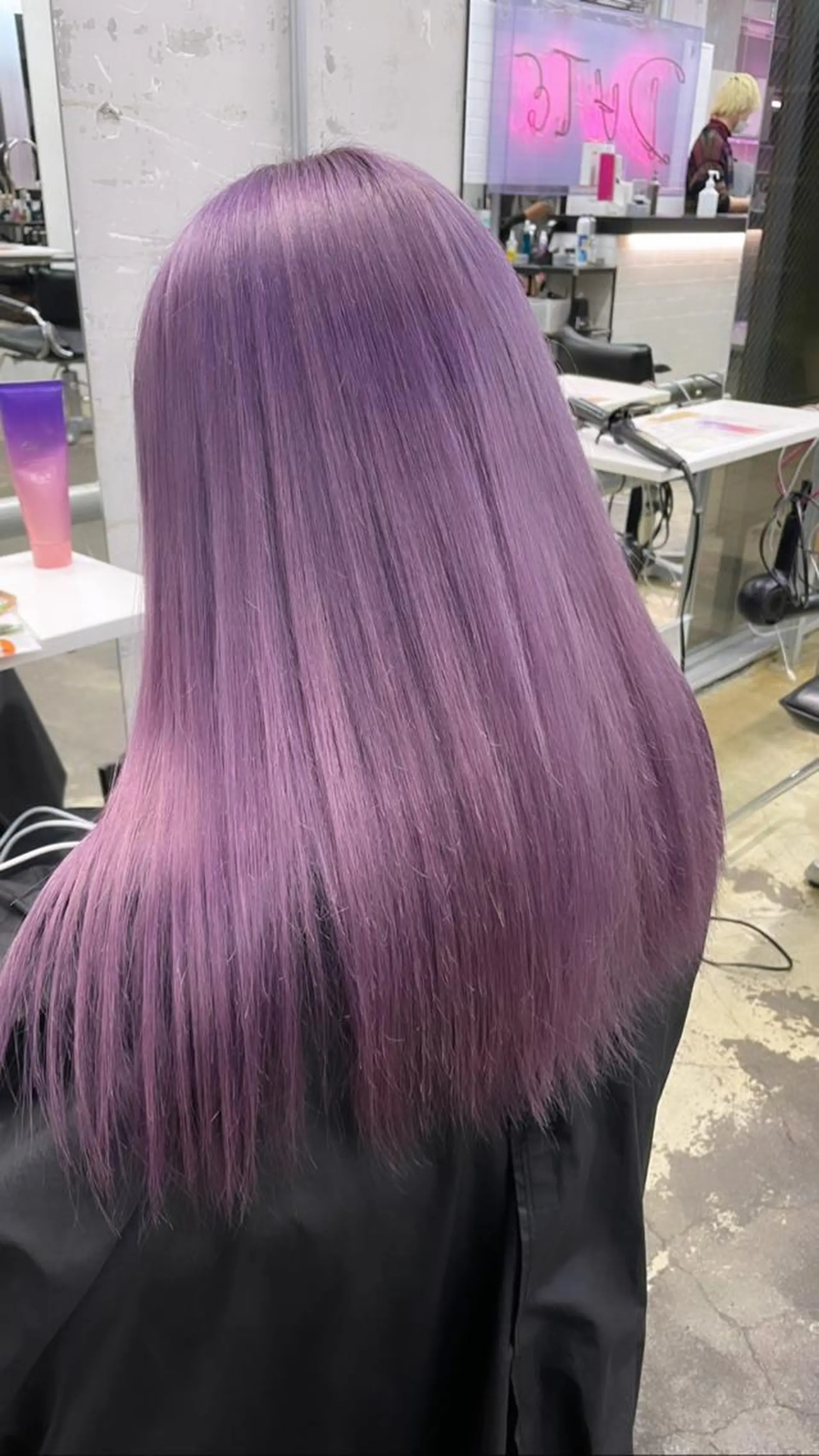 ロング カラー ヘアカラー トリートメント ザクザクレイヤー 🍀/ブリーチ/小田のヘアスタイル