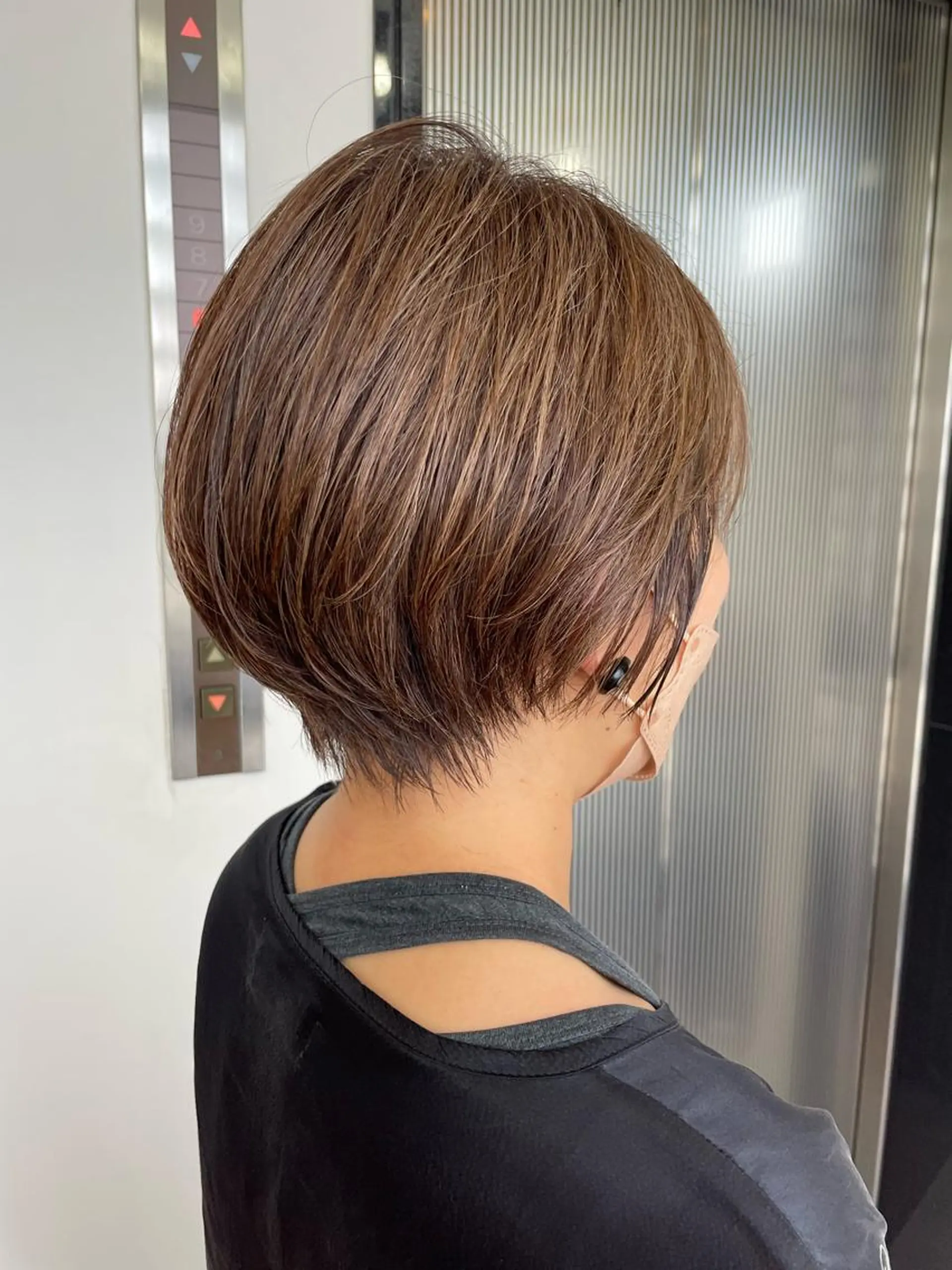 ショート カラー ショートヘア One By The Ect所属・ショート/脱白髪染め ☆宇﨑悠実のヘアスタイル