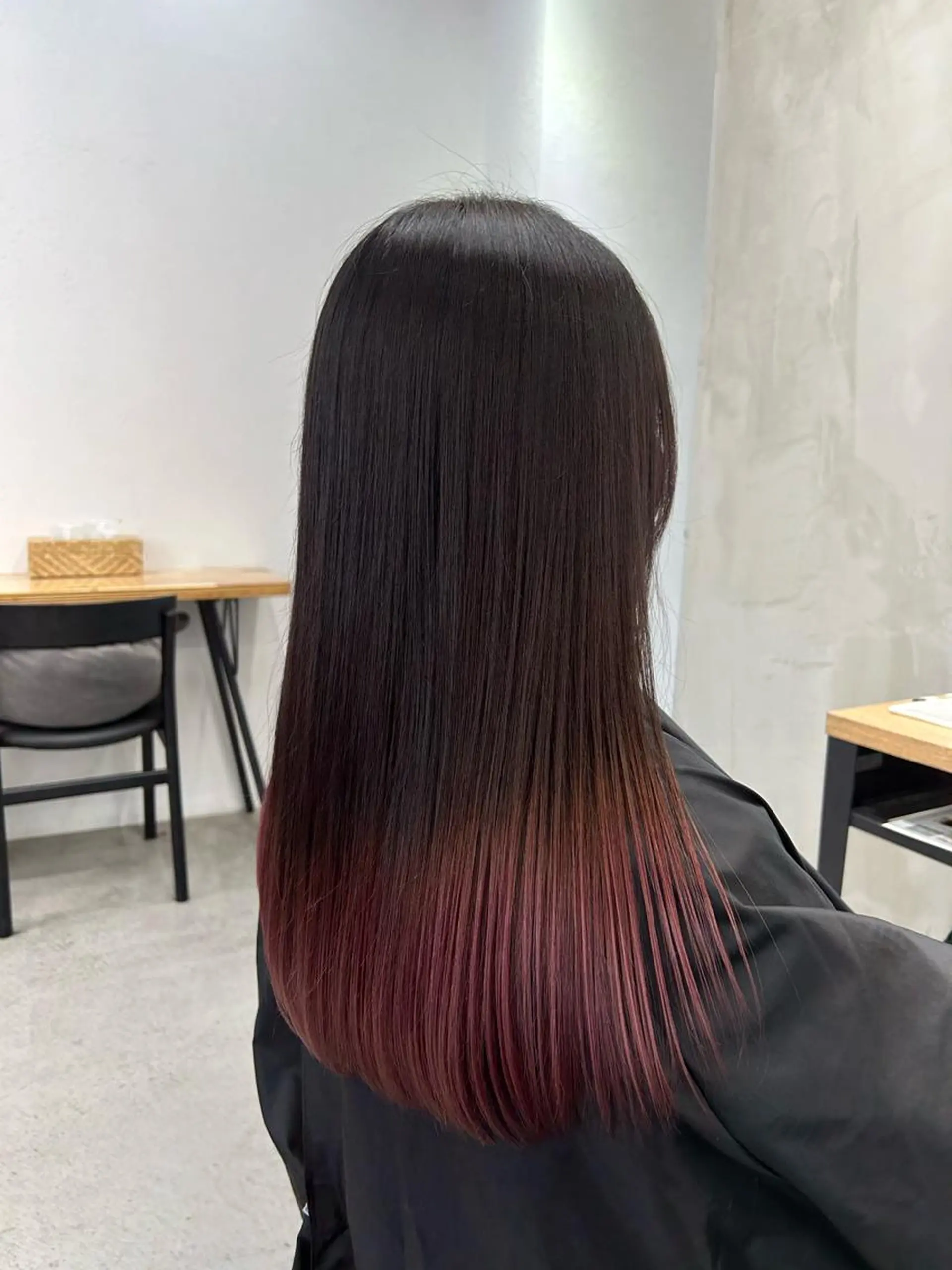 ロング カラー グラデーションカラー ピンクカラー ヘアカラー トリートメント 韓国/ハイトーン/ ボブ🎀MIKU🎀のヘアスタイル