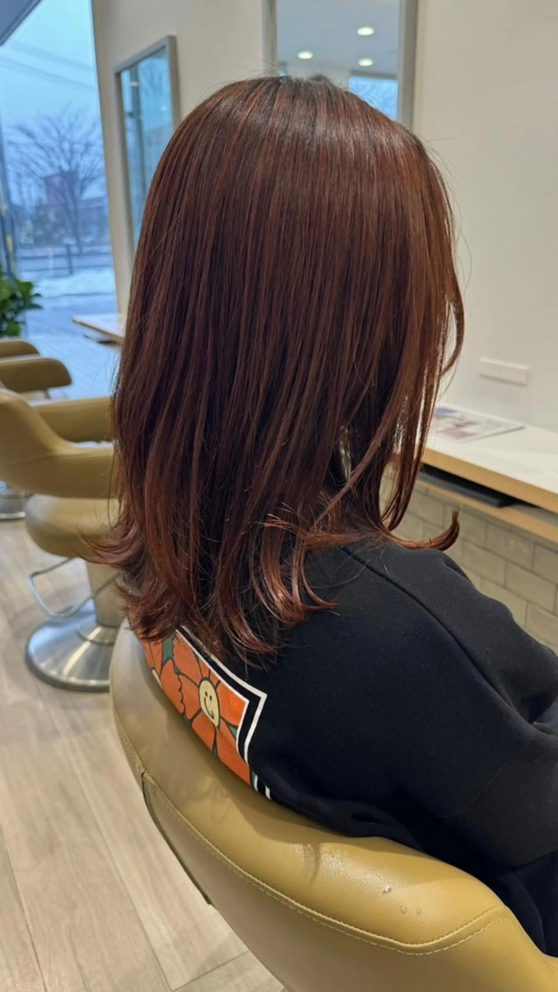 ミディアム カット ルクール上越店　黒石 智加子のヘアスタイル