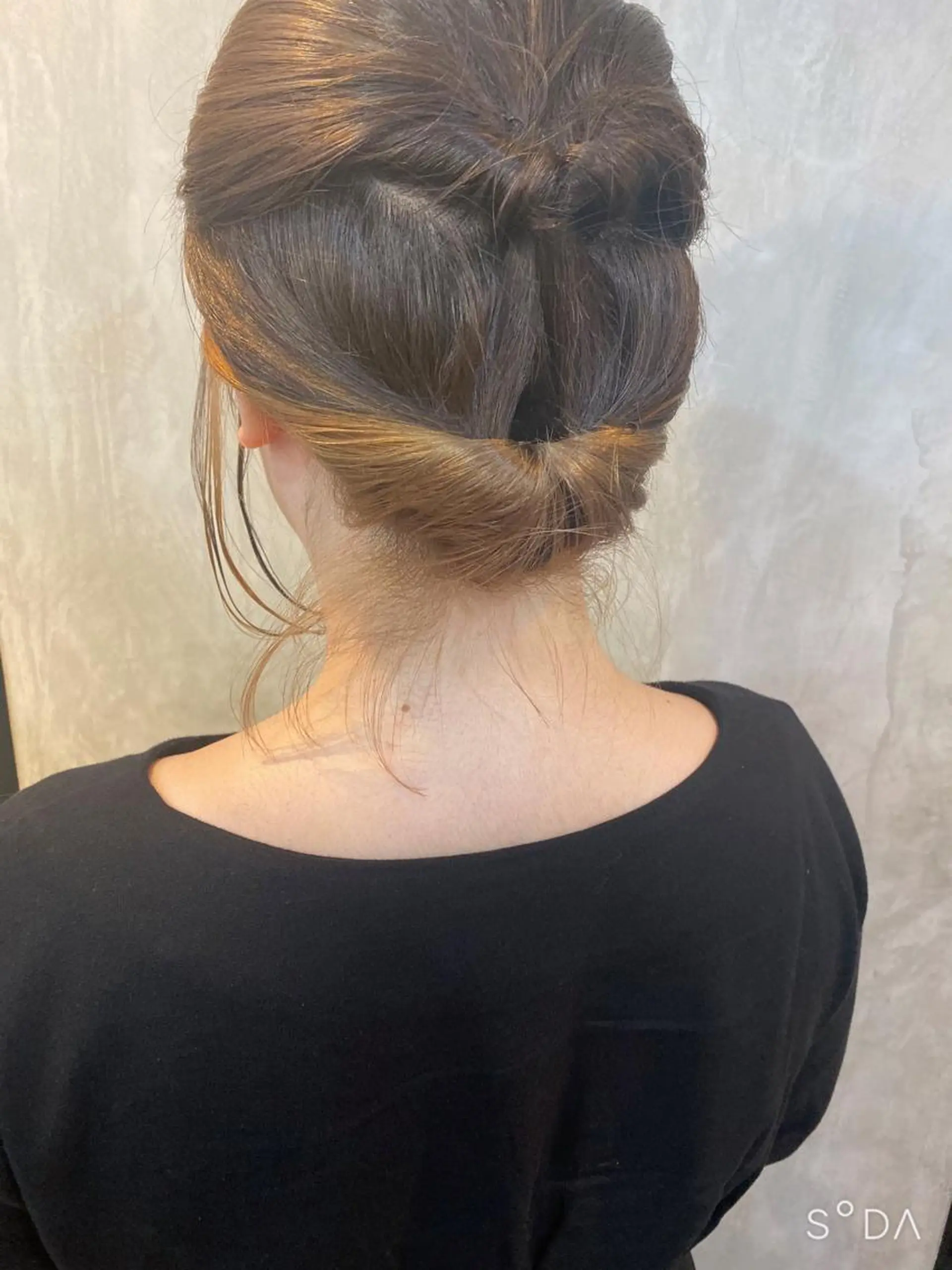 ミディアム カラー ヘアアレンジ インナーカラー stylist/蛯谷 珠里のヘアスタイル