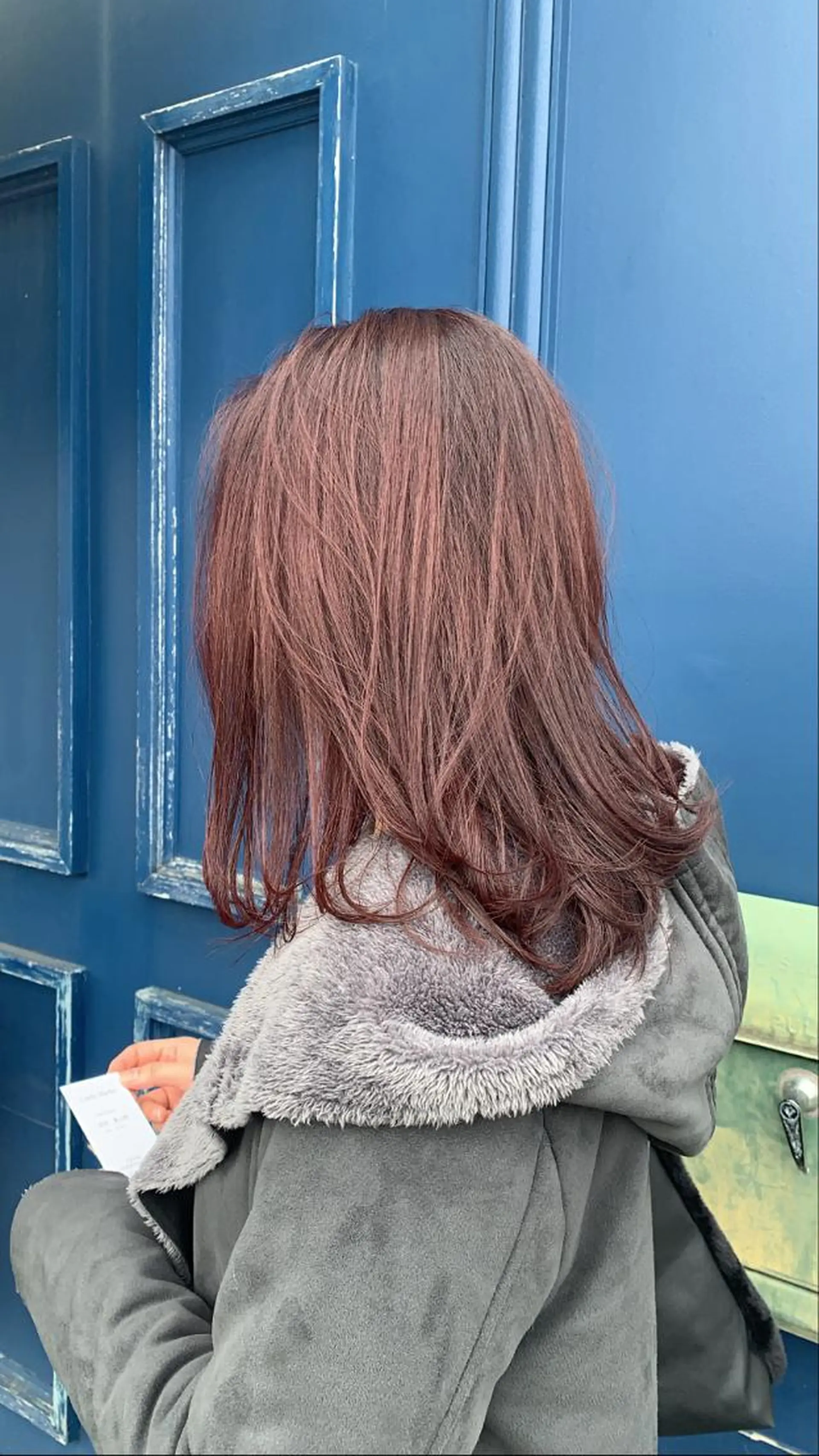 セミロング カラー グラデーションカラー グレージュ ピンクカラー ヘアカラー SWEETROOM所属・清田 健太朗のヘアスタイル