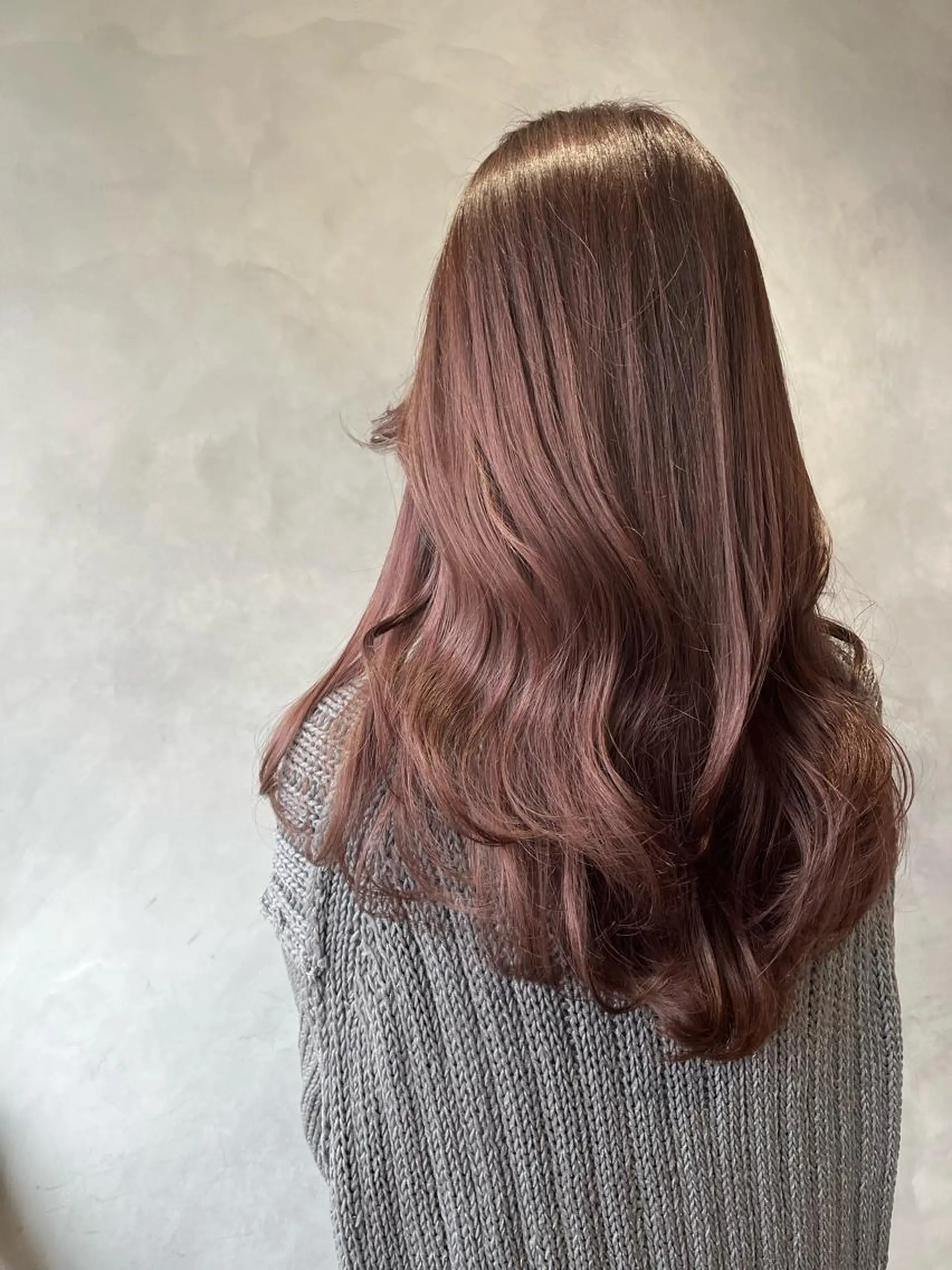 ロング 奥田 蓮のヘアスタイル