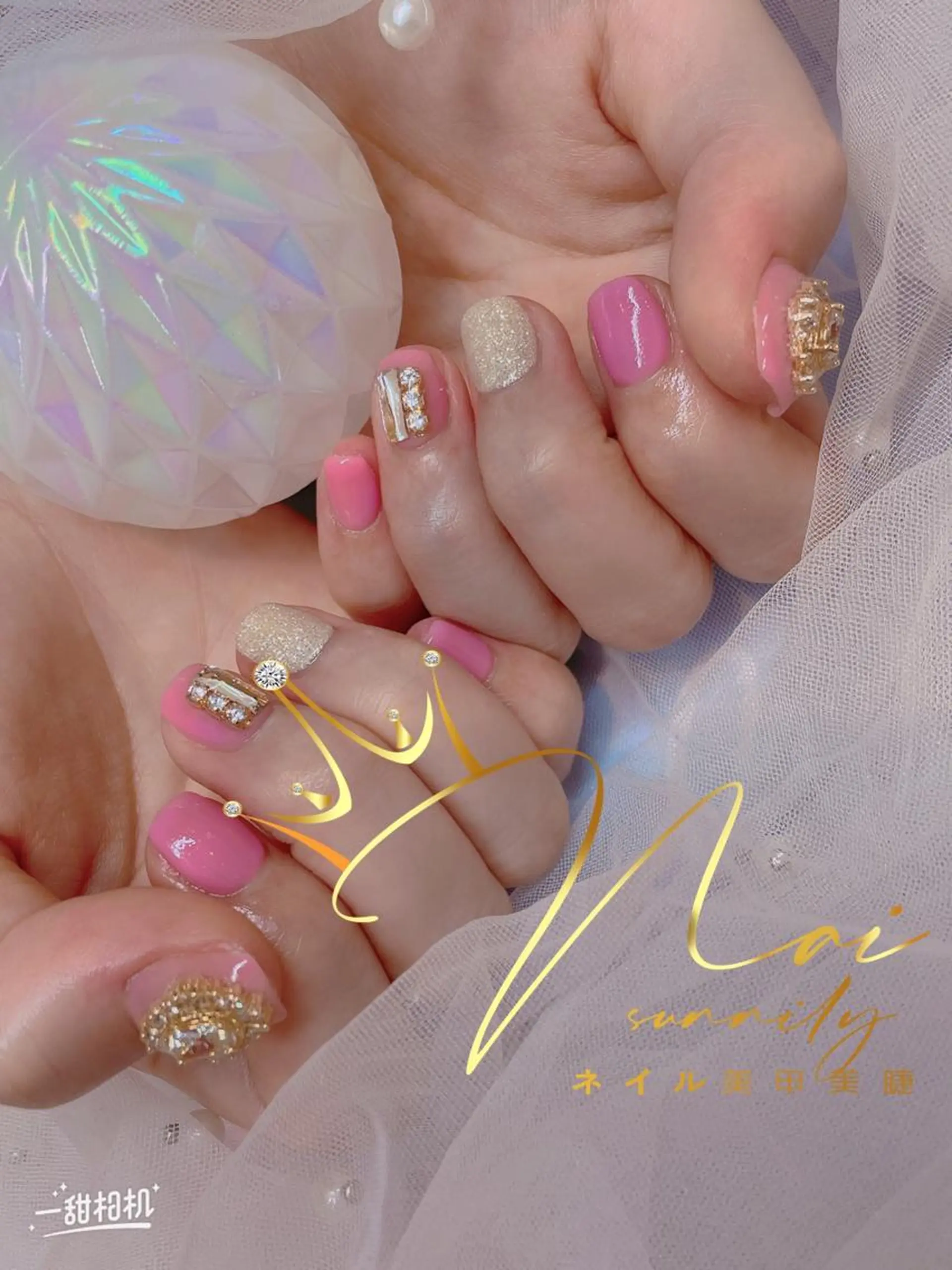 ネイル 長さだし専門店 M2　rikaのネイルデザイン