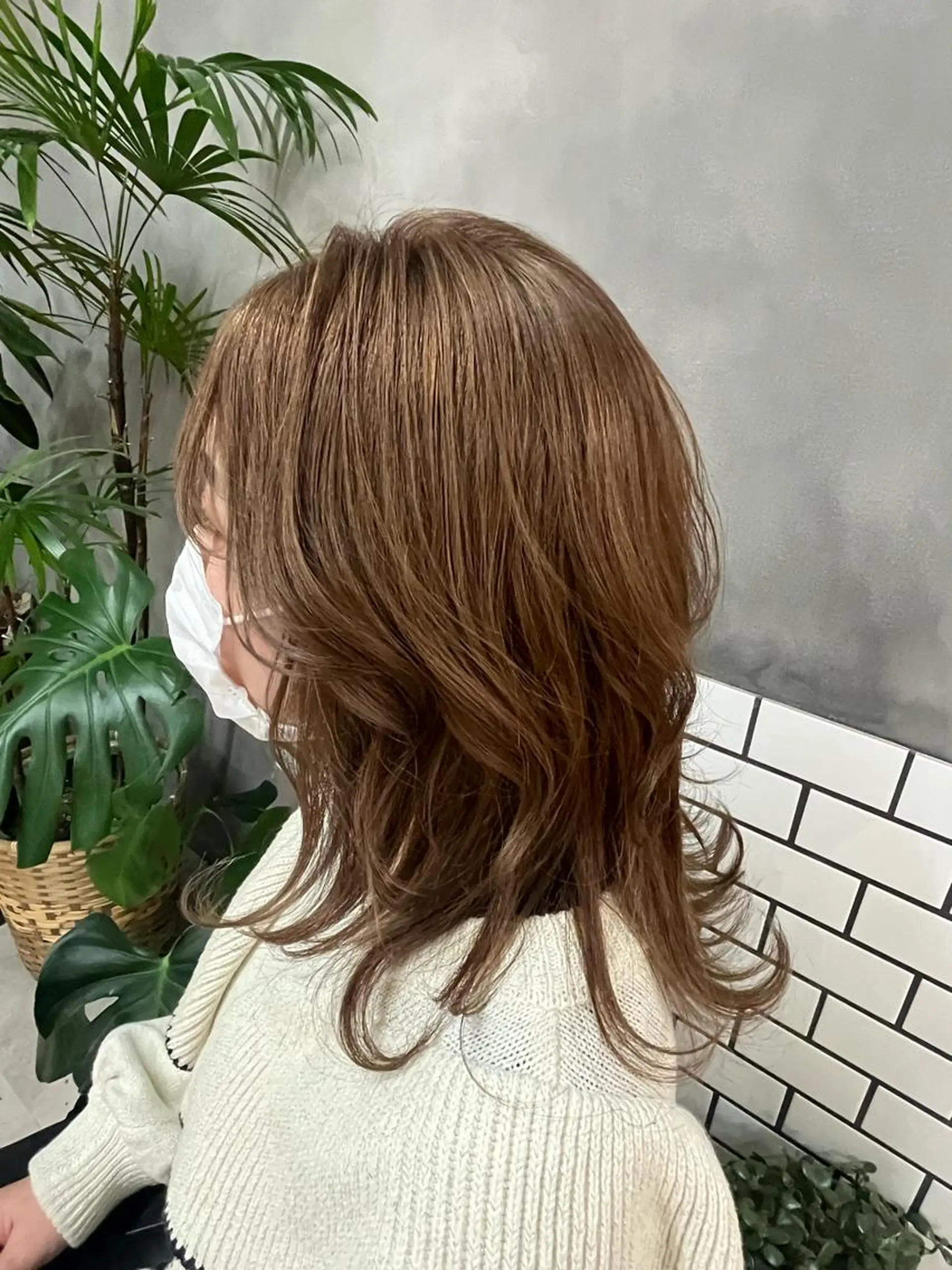 ミディアム カラー 韓国系/ダブルカラー /トグチリンカのヘアスタイル