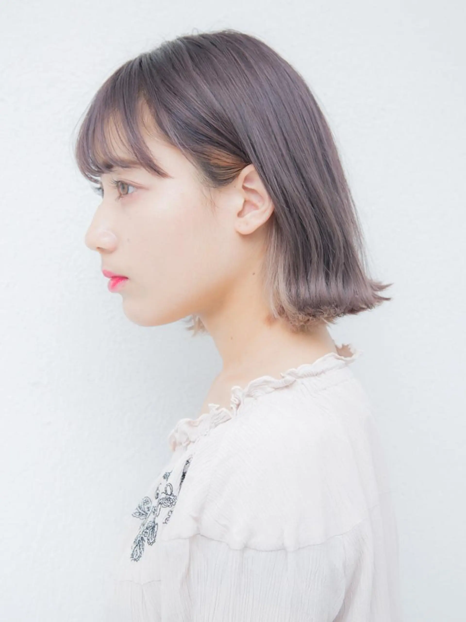 ミディアム La・sol HAIRのヘアスタイル