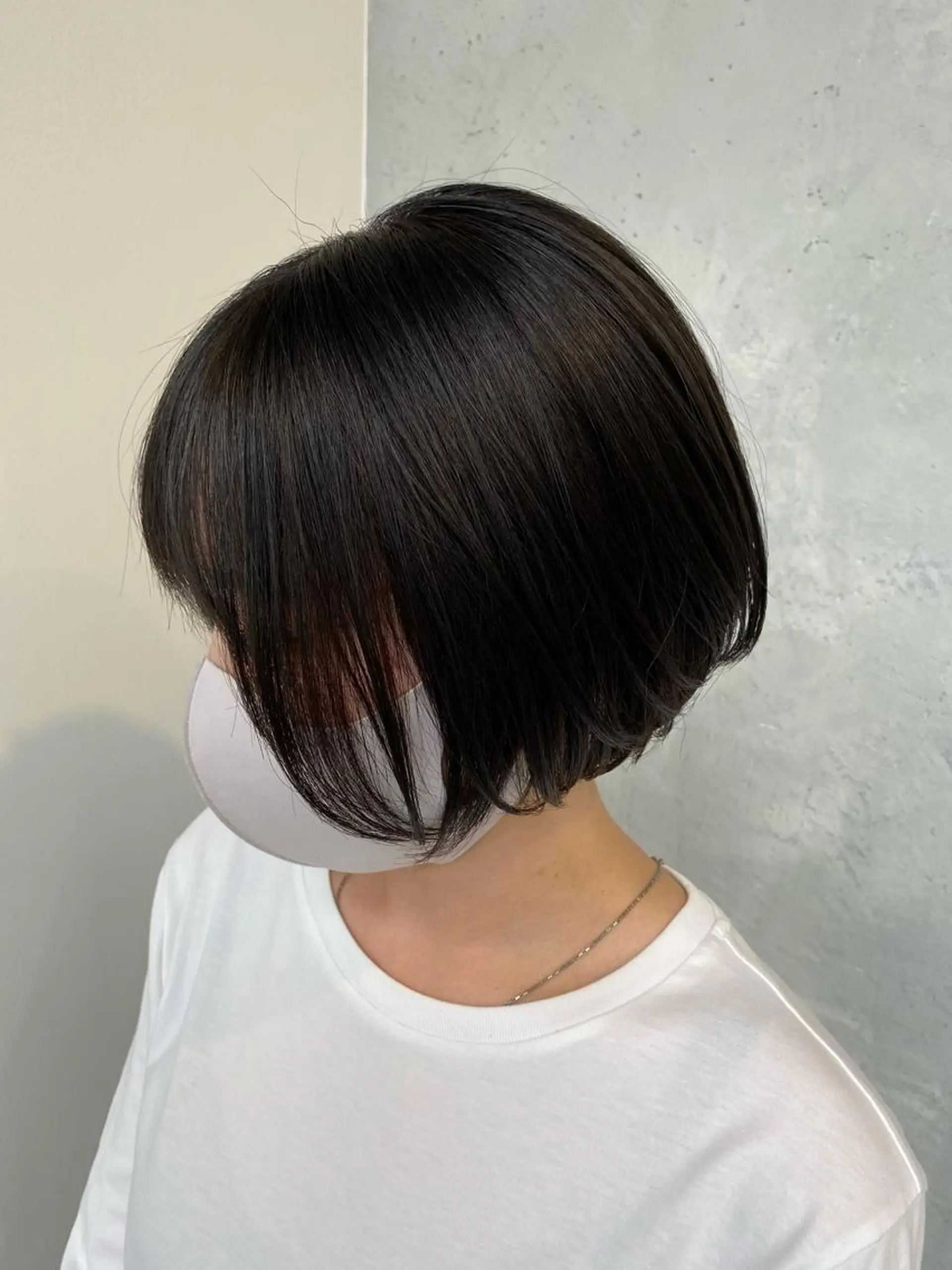 ショート カラー 【艶髪×韓国風】 毛流れ職人 RYOのヘアスタイル