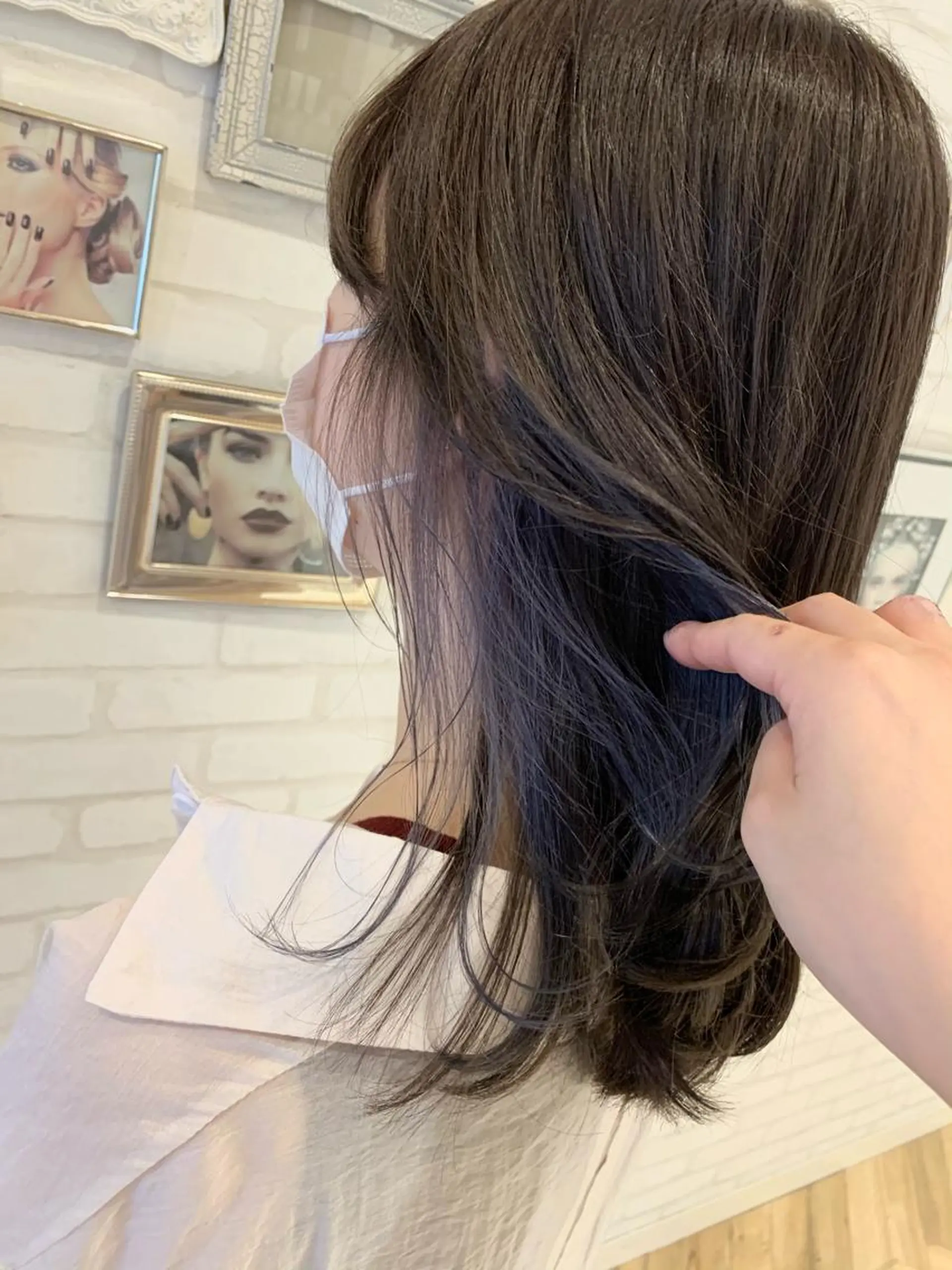 セミロング カラー インナーカラー Gain所属・Gain Nanamiのエステ・リラクイメージ