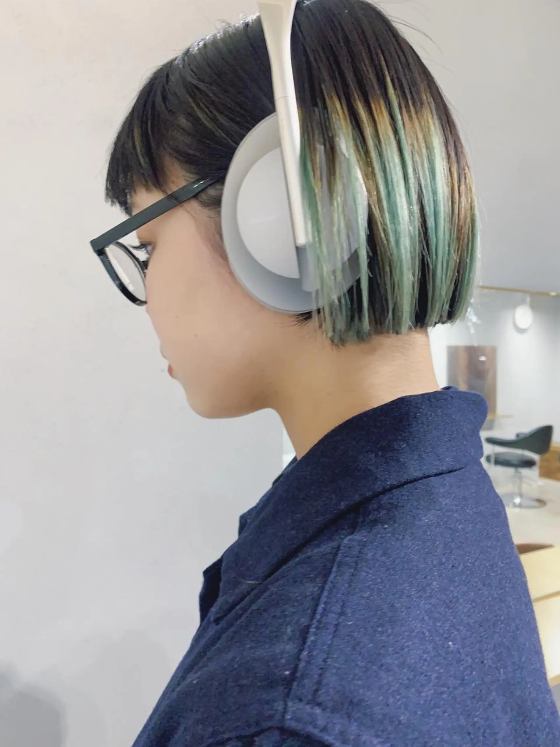 ショート ボブパーマコテ巻き風 パーマNo1深江秀平のヘアスタイル