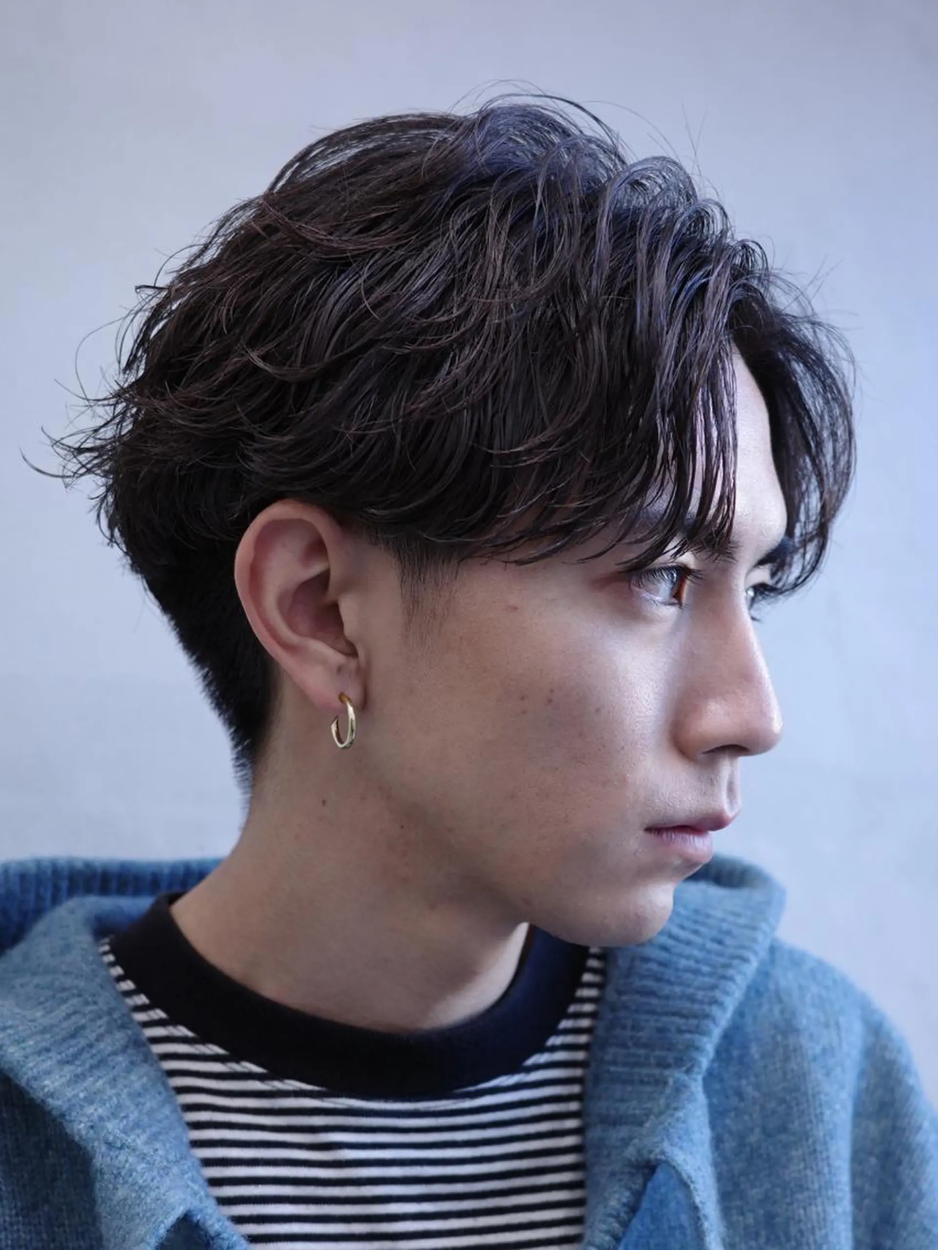 ショート パーマ ツイストスパイラルパーマ ニュアンスパーマ スパイラルパーマ fifth リュウセイのヘアスタイル