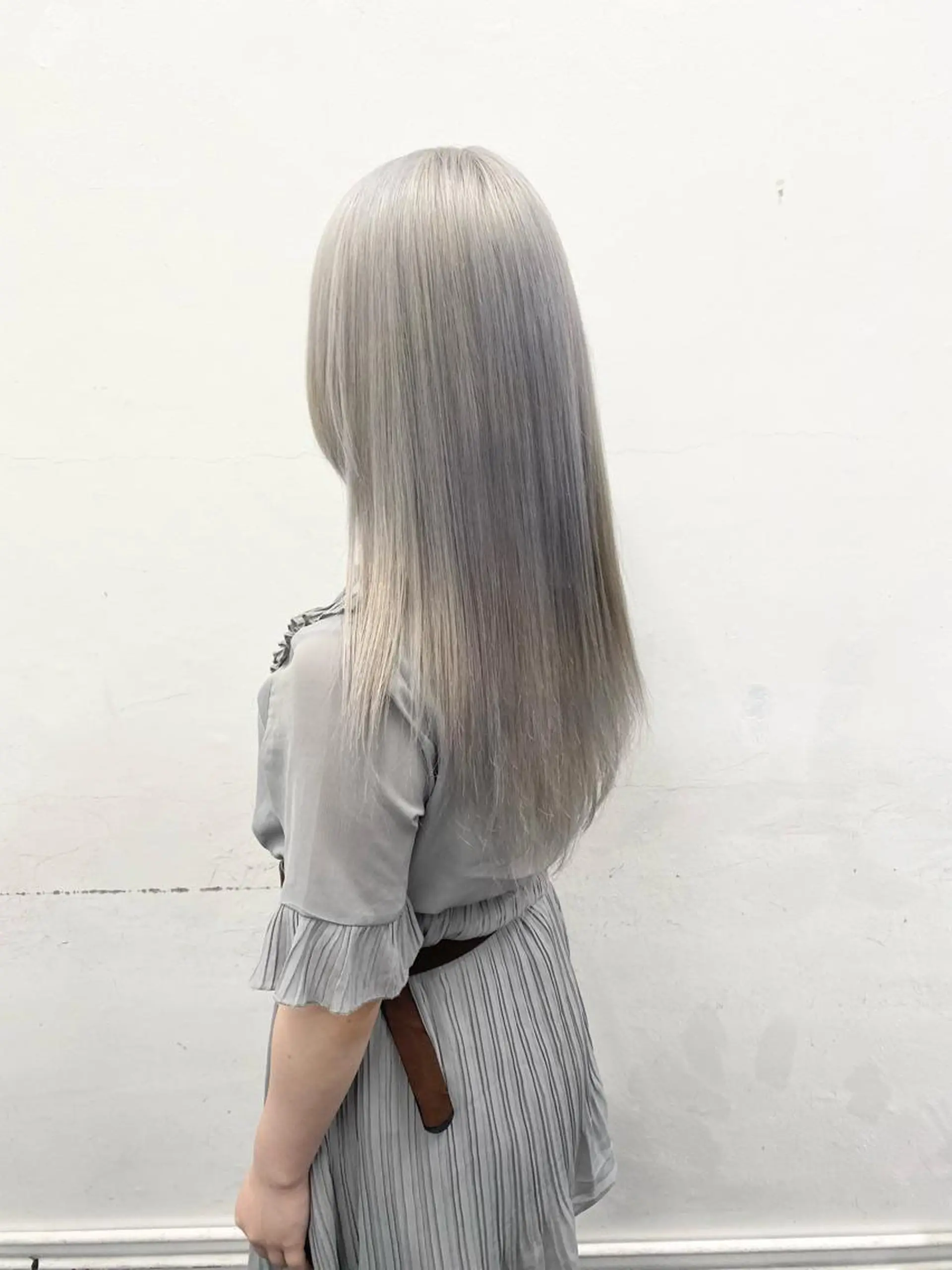 ロング カラー パーマ ヘアアレンジ メンズ nico TOKYO 渋谷所属・ブリーチ　ハイトーン 特化🌈フジタハルキのヘアスタイル