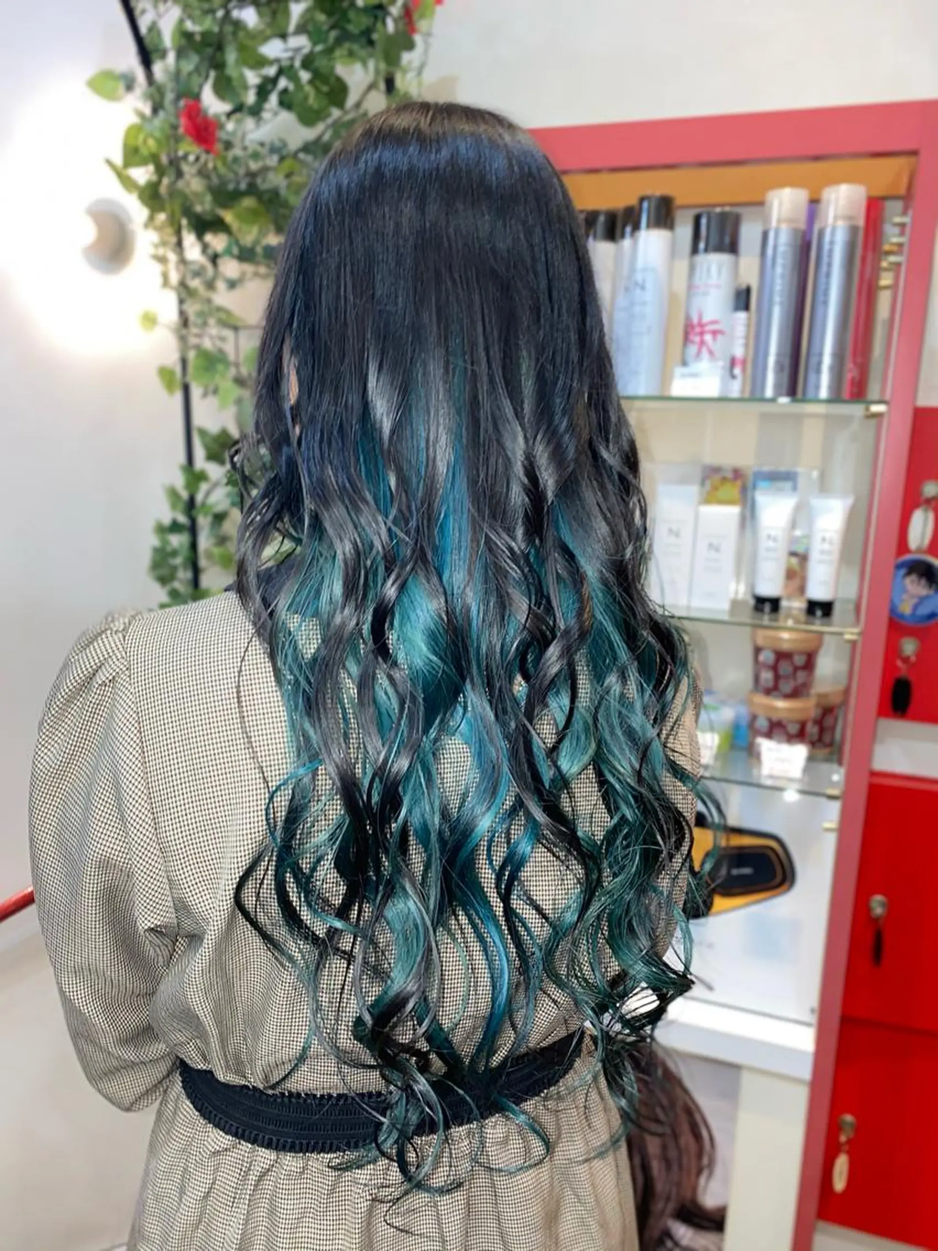 ロング ヘアカラー ゆぴ☾‪/推しカラー /ハイトーンのヘアスタイル