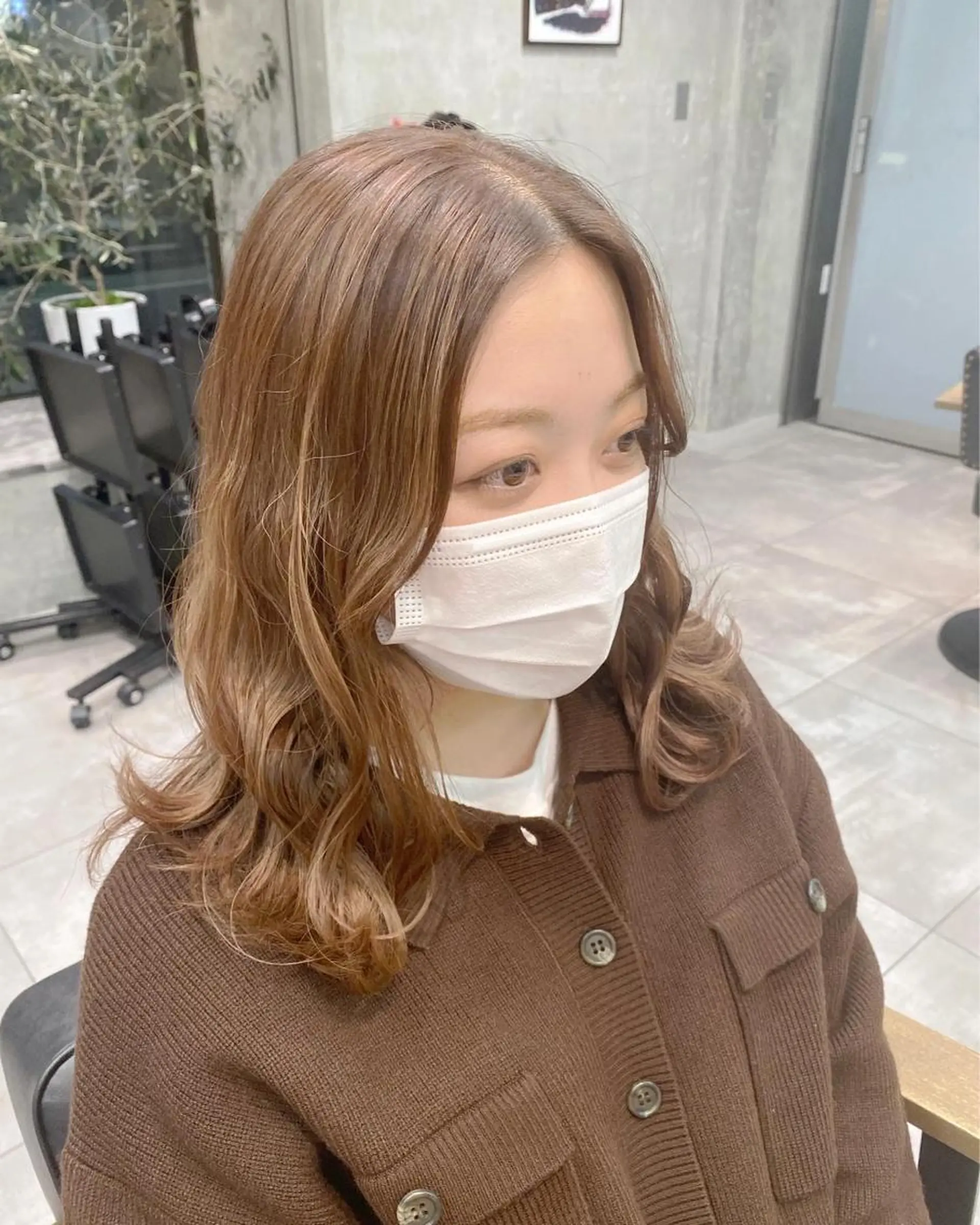 ロング カラー ハイライトカラー ハイライト カット ブリーチ/髪質改善 🍊店長MASAKiのヘアスタイル