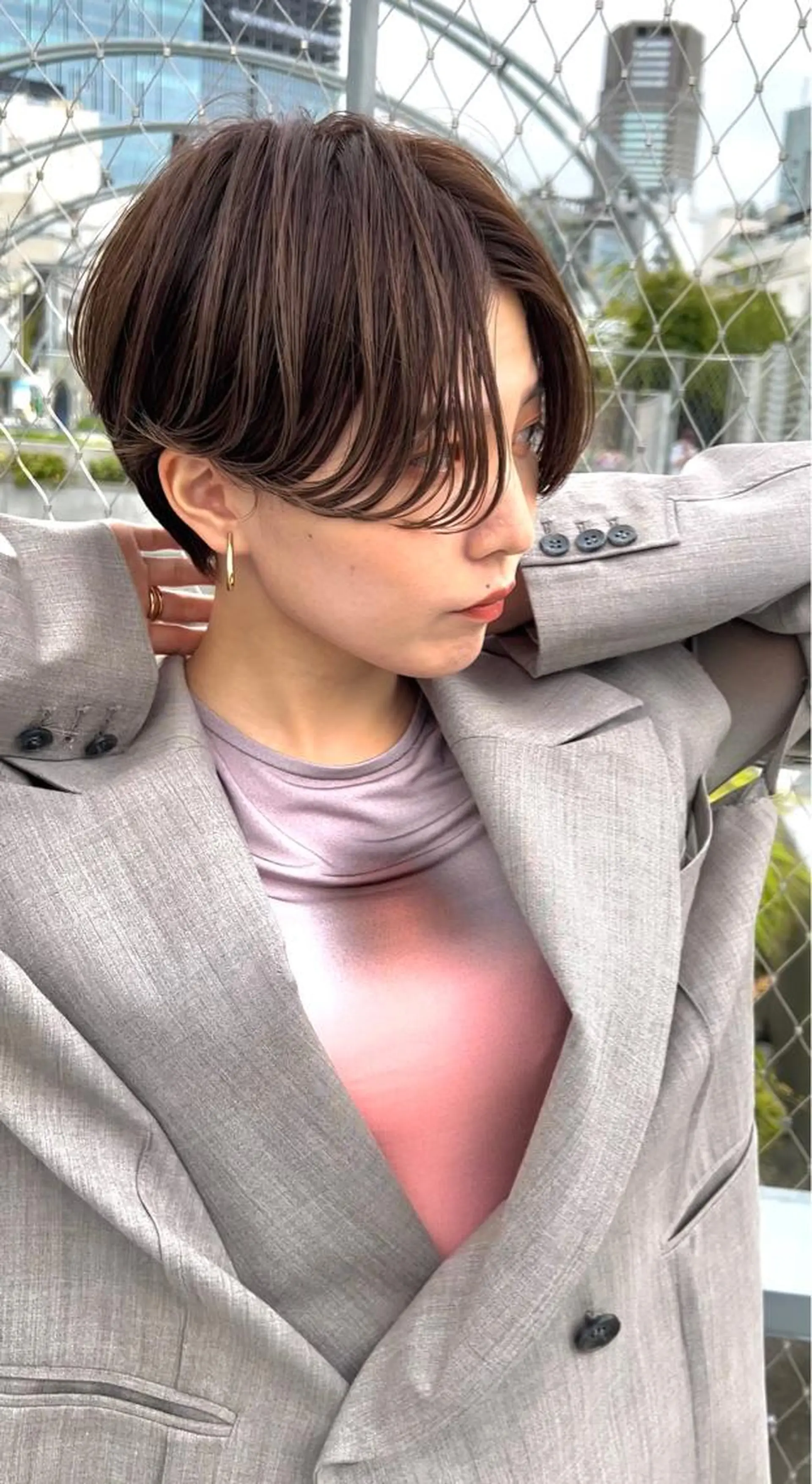 ショート 骨格診断で絶対可愛い ✨丸みショート✨凌弥のヘアスタイル