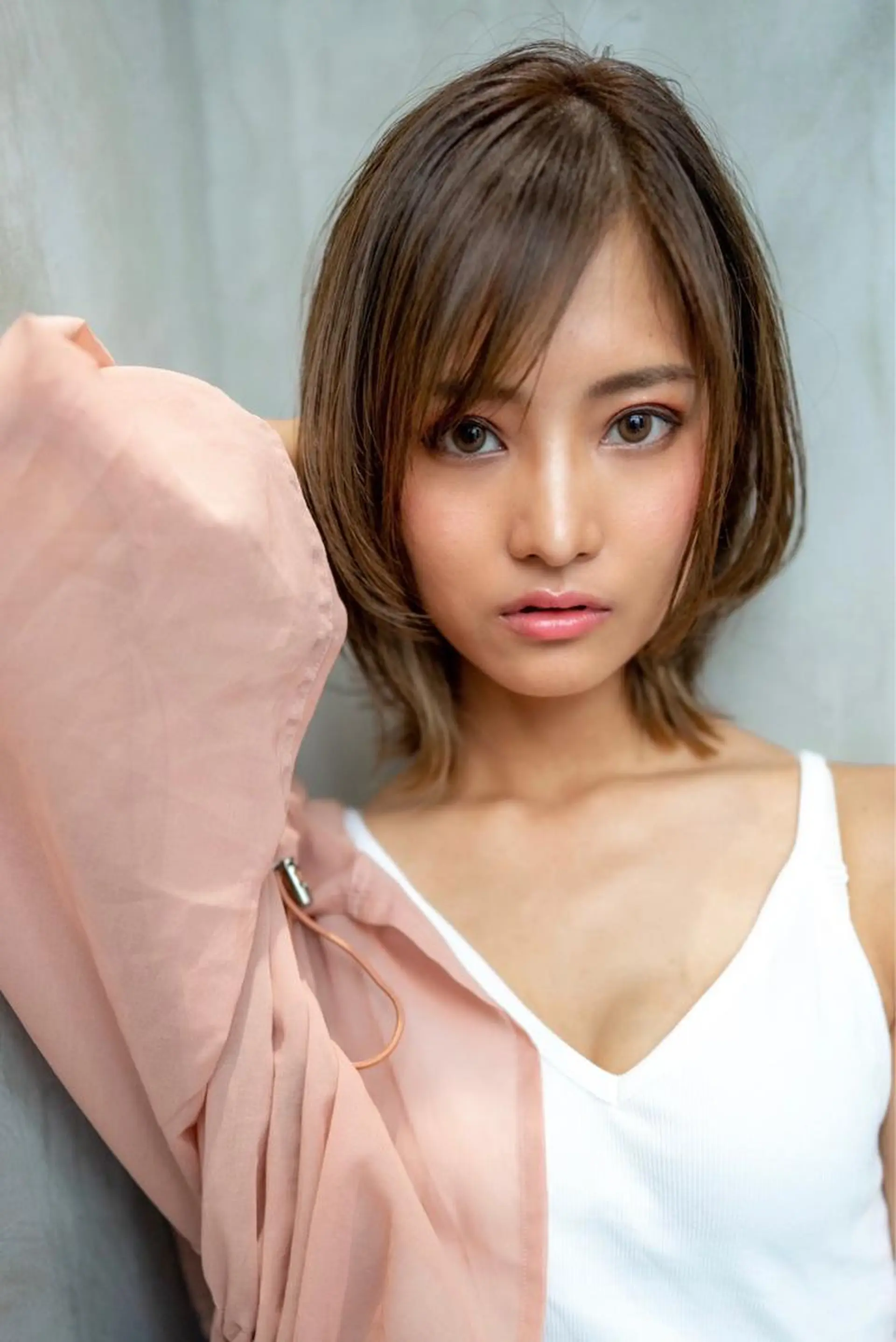 ミディアム カラー カット ヘアカラー トリートメント 🉐レイヤー/塩見 弘樹🉐渋谷のヘアスタイル