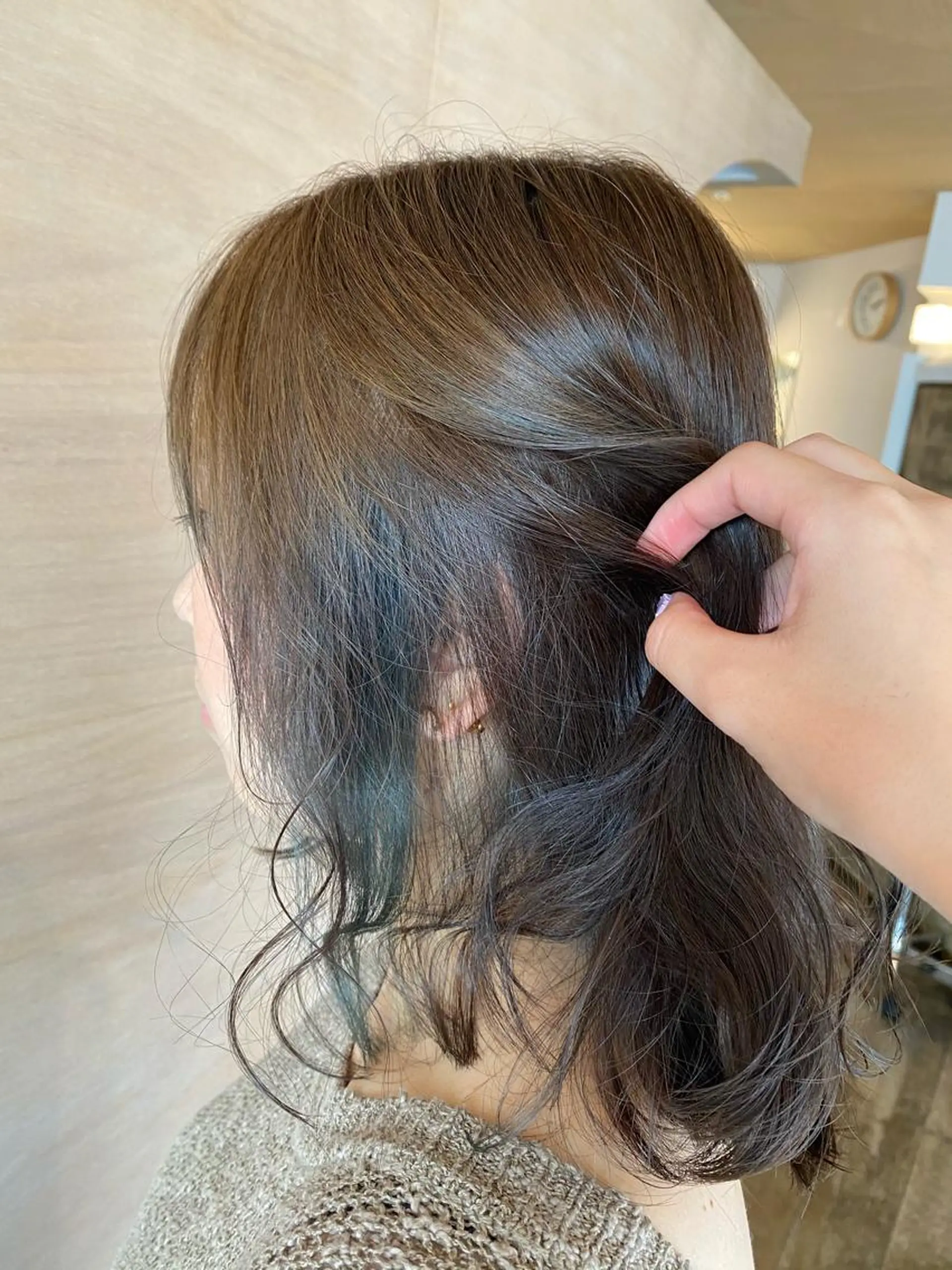 ミディアム ヘアカラー トリートメント 立花 ふたば🌱のヘアスタイル