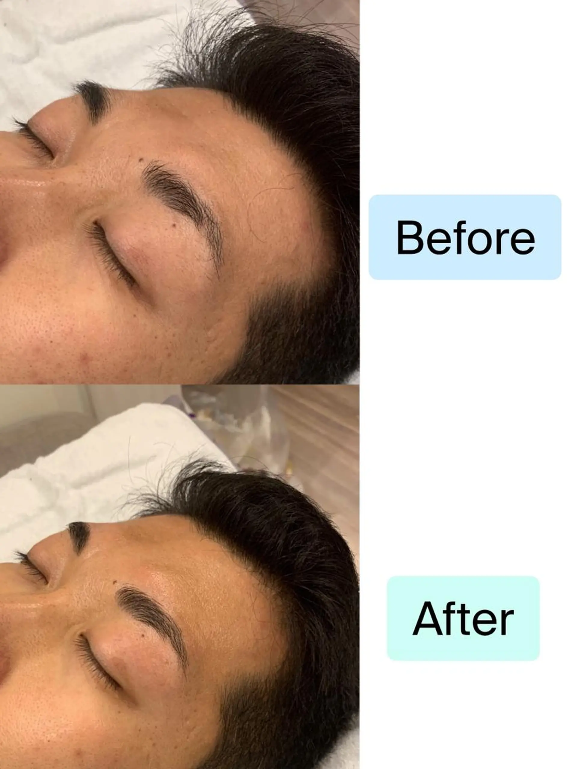 パーマ メンズ マツエク・マツパ ワックス脱毛 その他(アイブロウ) PRO TREAT所属・アイブロウ(HBL) ✽　Kimikaの眉毛・アイブロウイメージ