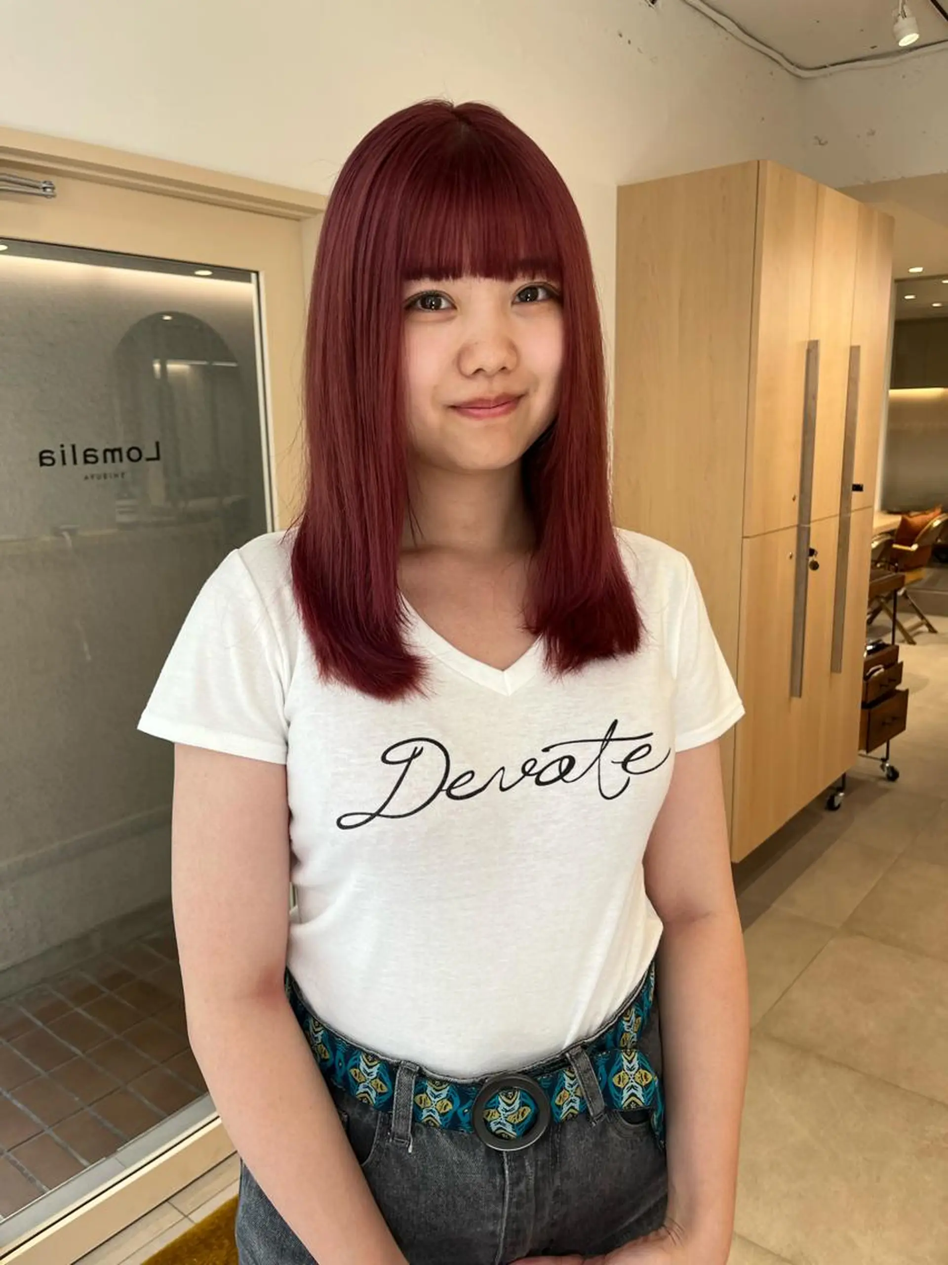 セミロング カラー お洒落パーマ/ボブ ❄️Tomoka❄️のヘアスタイル